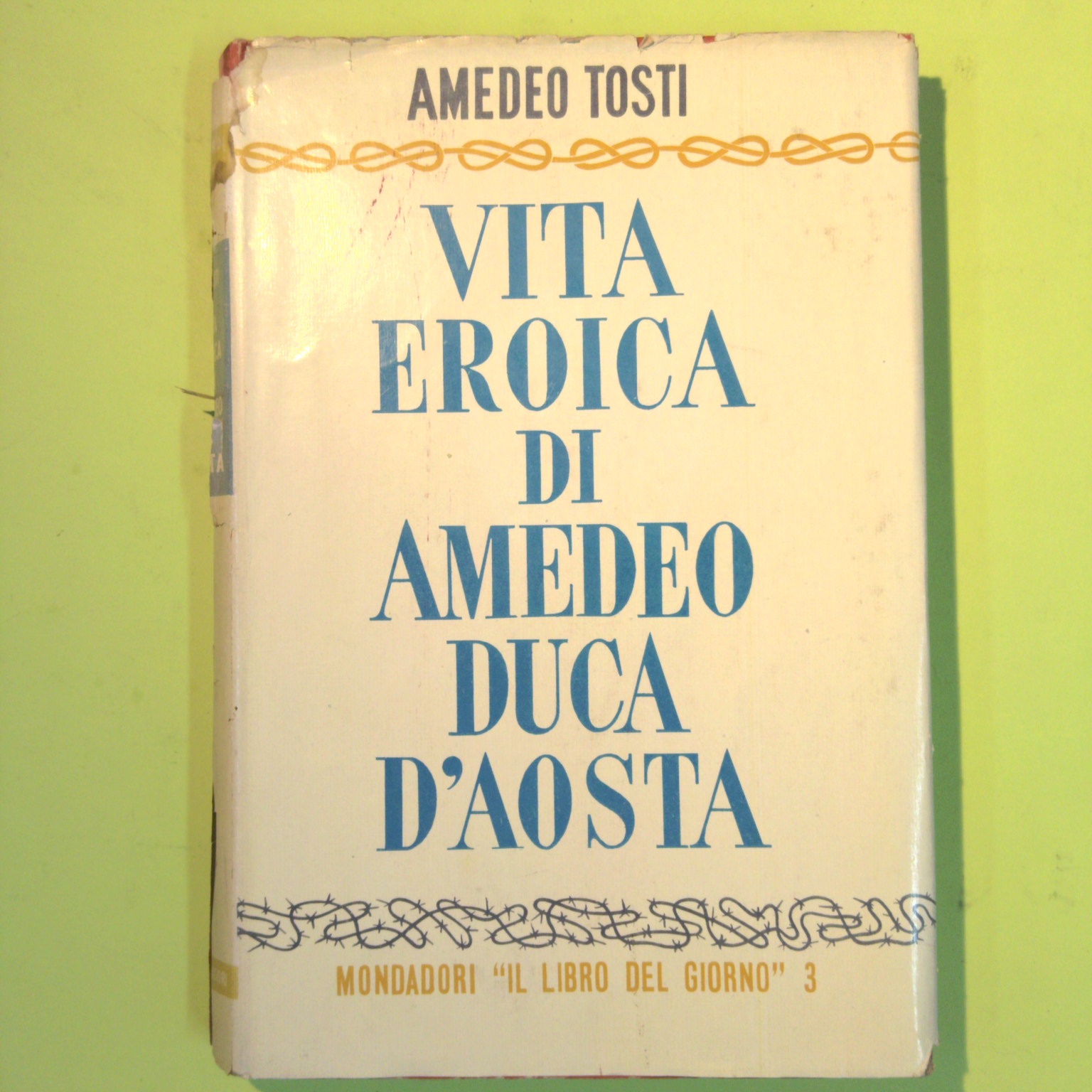 VITA EROICA DI AMEDEO DUCA D'AOSTA