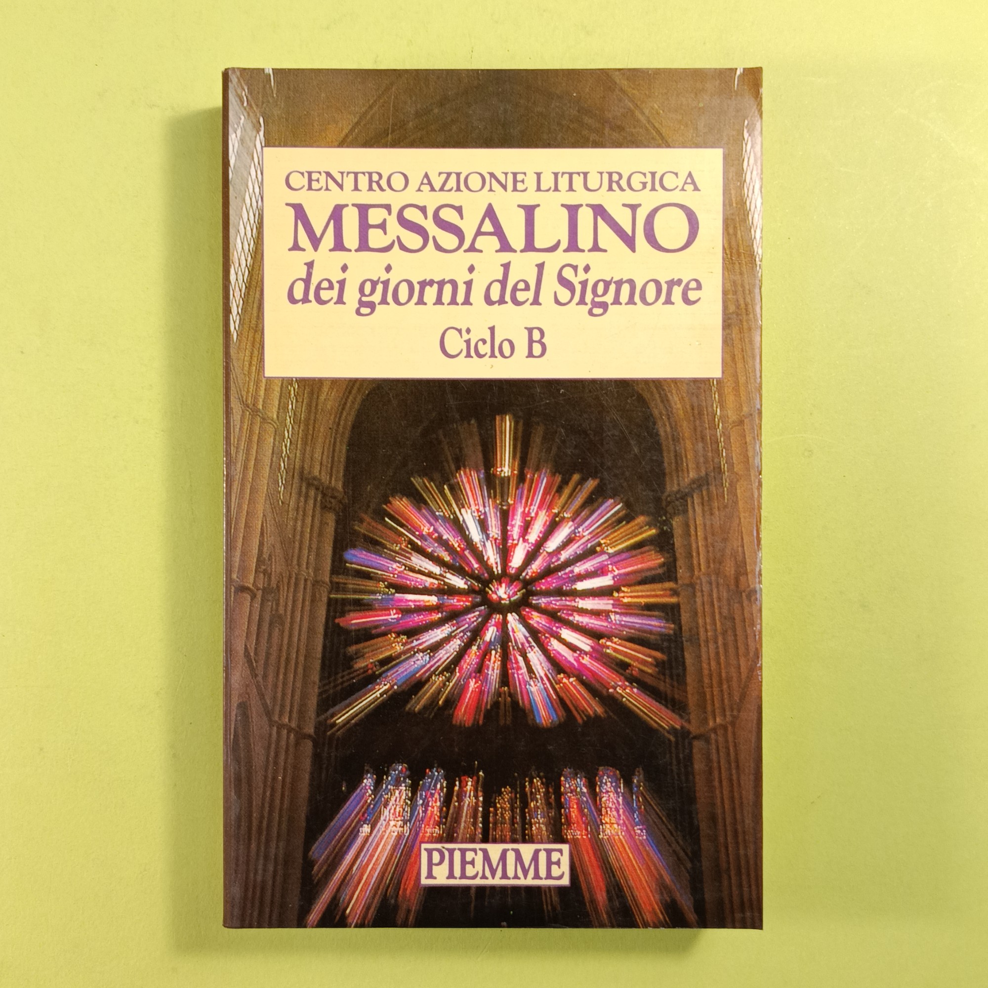 MESSALINO DEI GIORNI DEL SIGNORE CICLO B