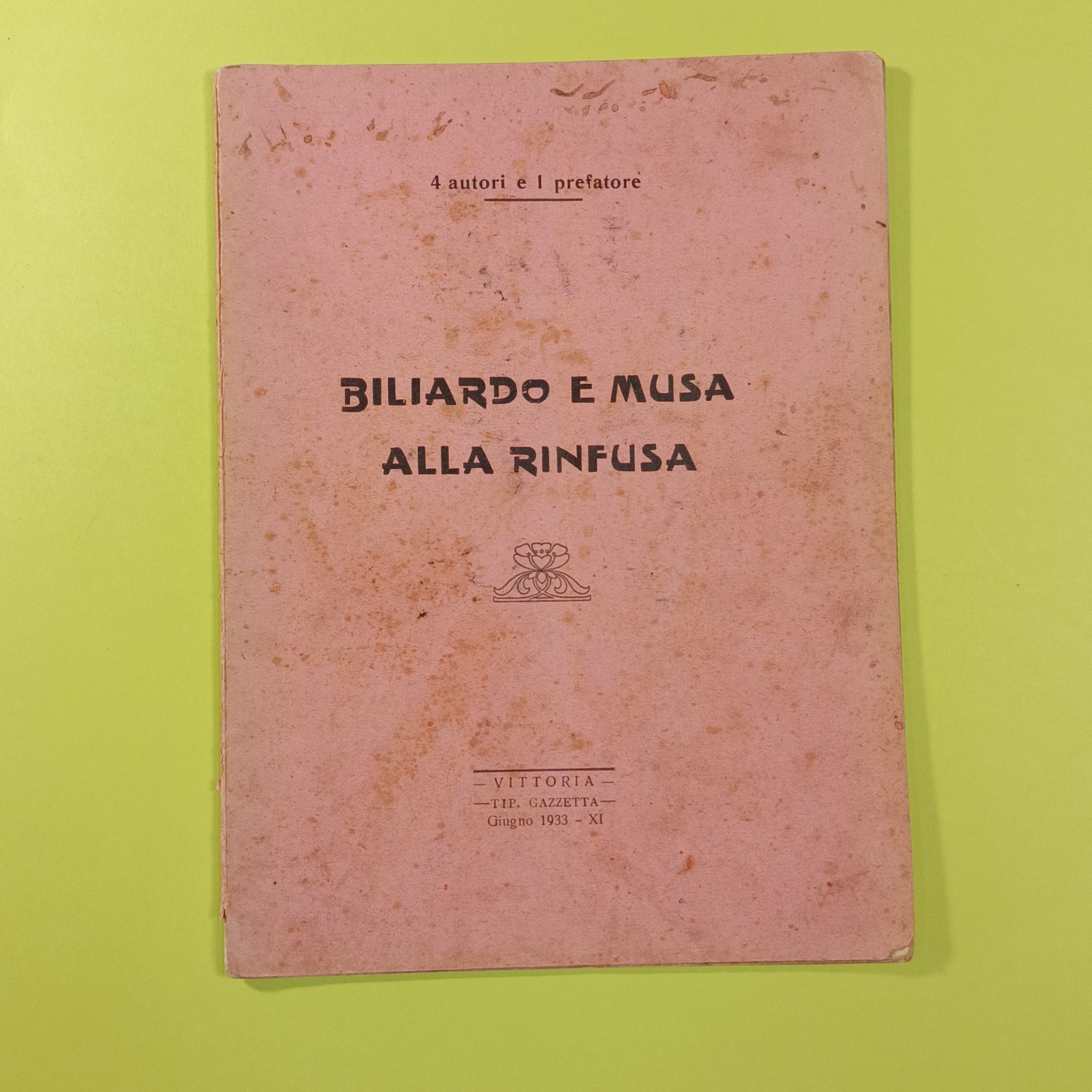 BILIARDO E MUSICA ALLA RINFUSA