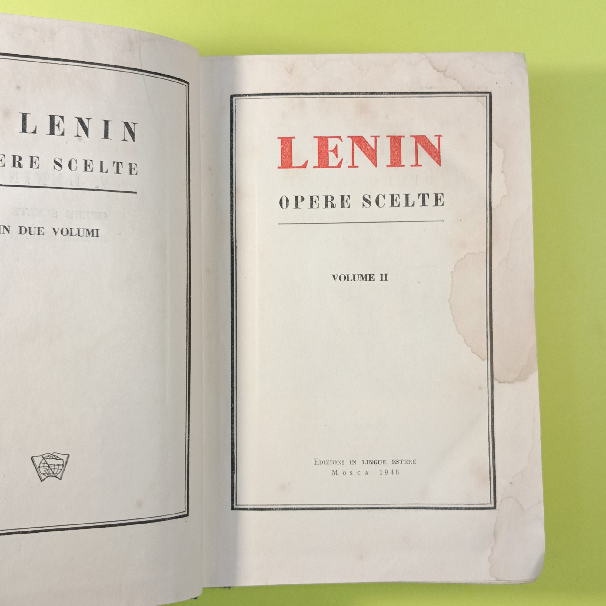 LENIN OPERE SCELTE VOL II - immagine 3