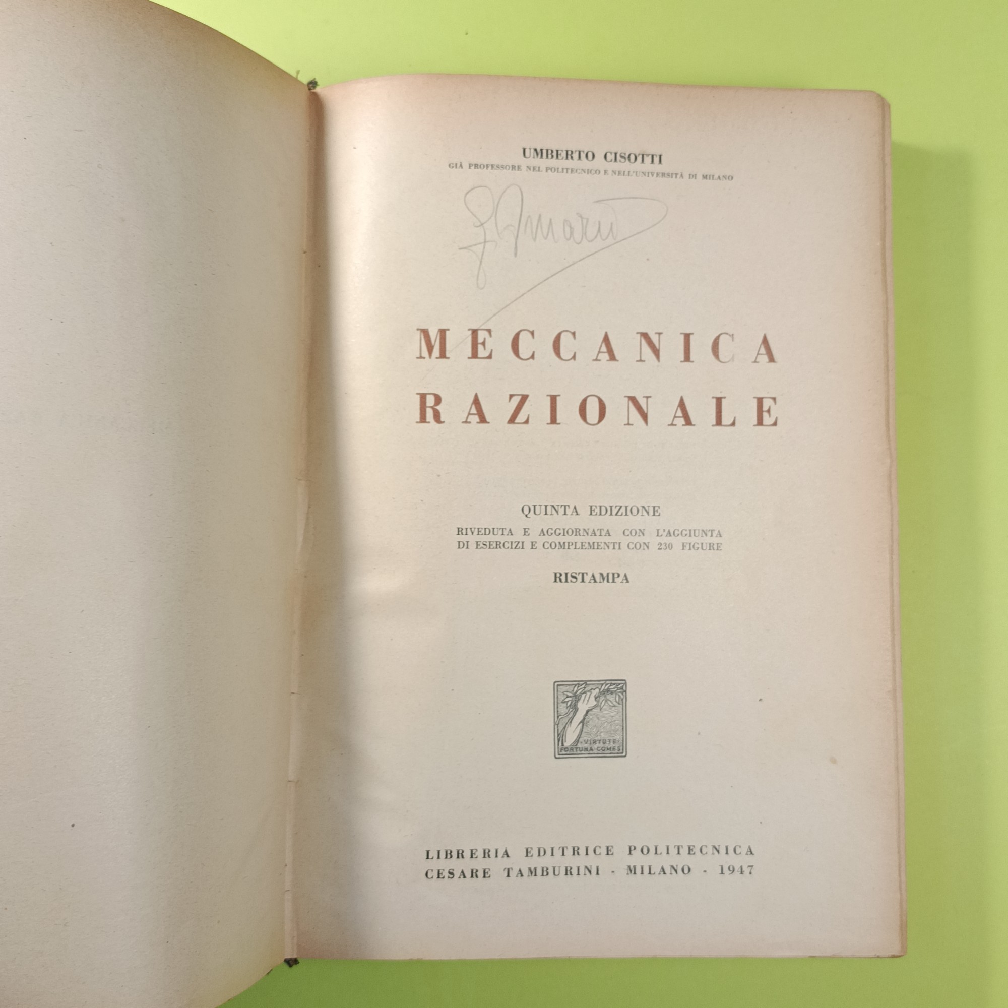 MECCANICA RAZIONALE - immagine 3