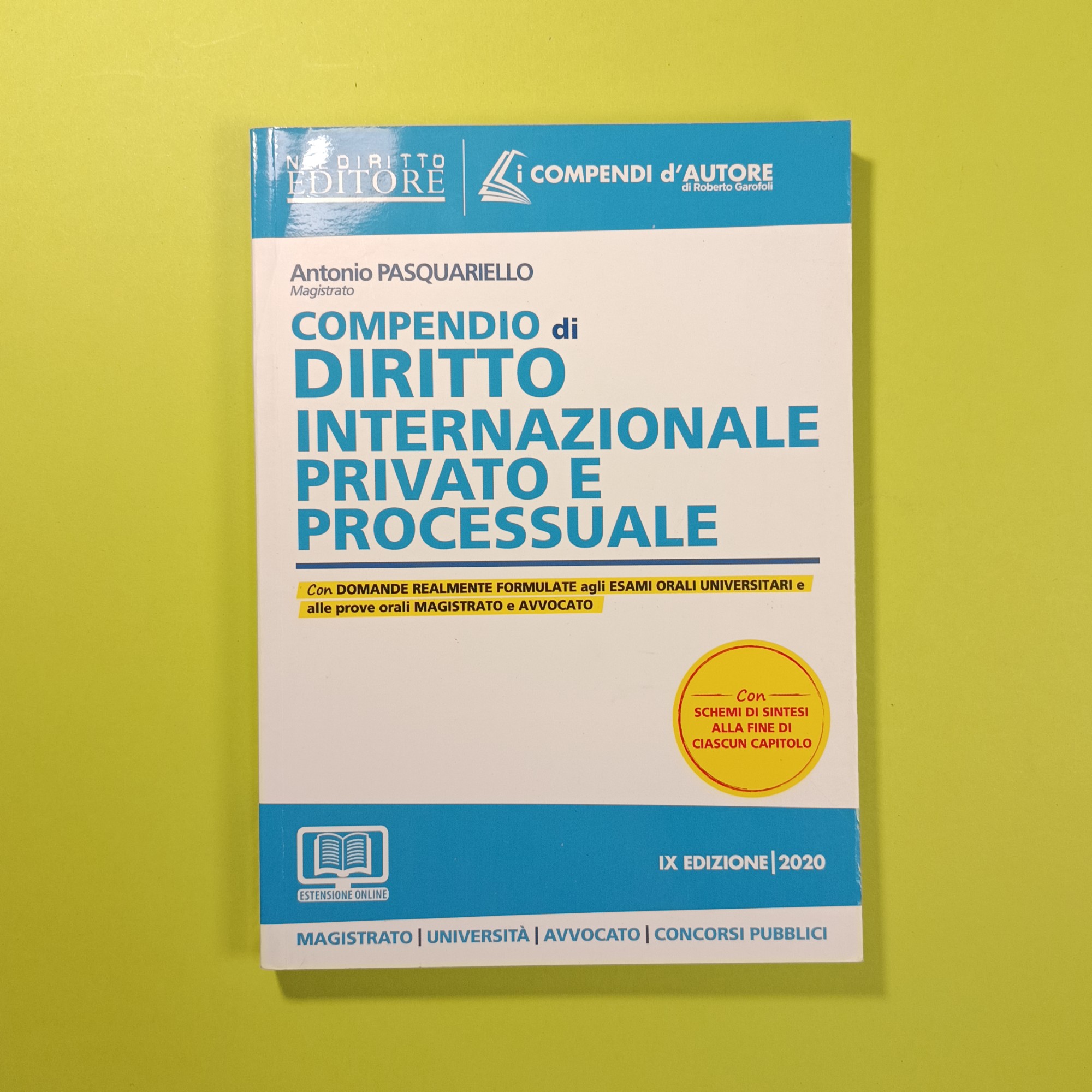 COMPENDIO di DIRITTO INTERNAZIONALE PRIVATO E PROCESSUALE