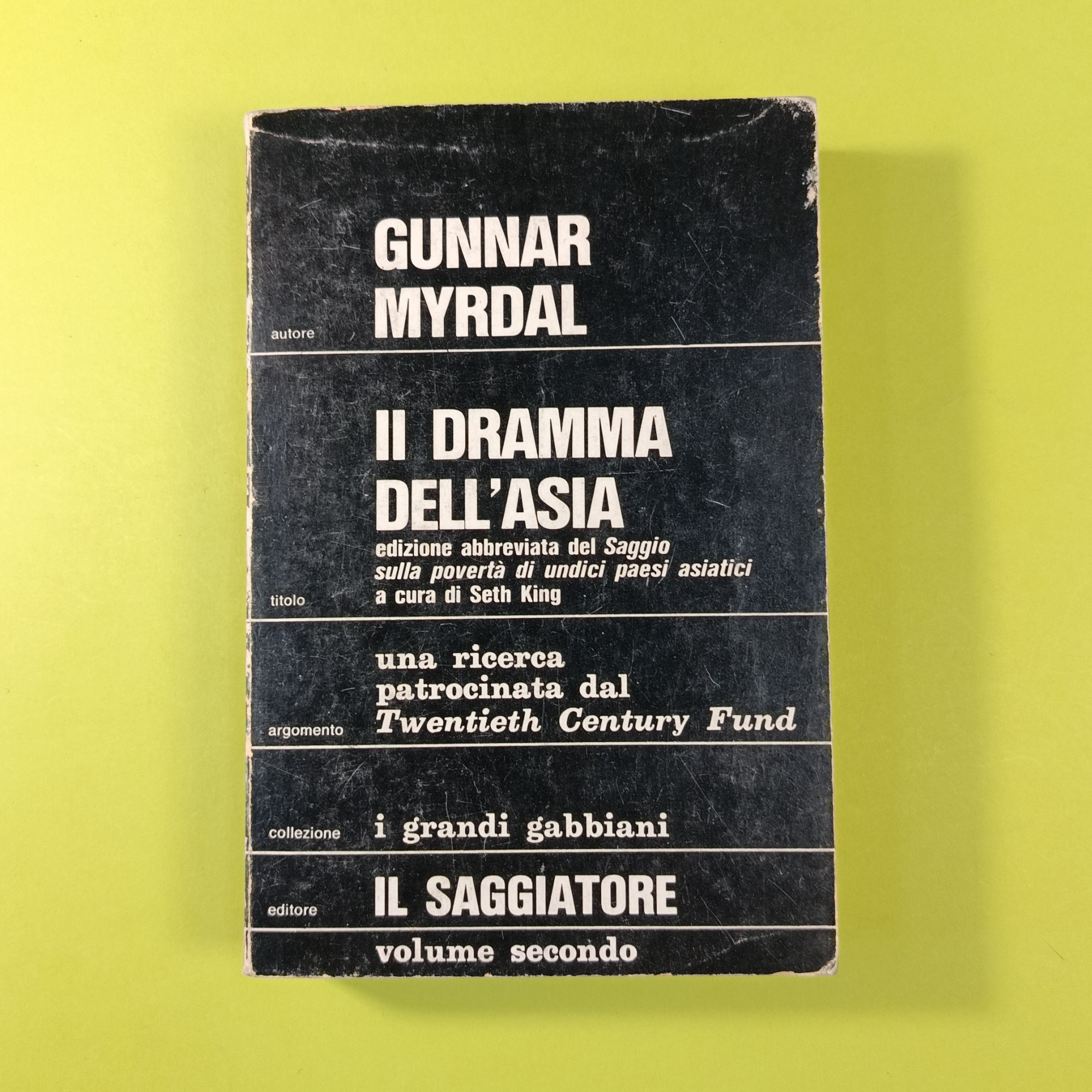 IL DRAMMA DELL ASIA VOLUME SECONDO