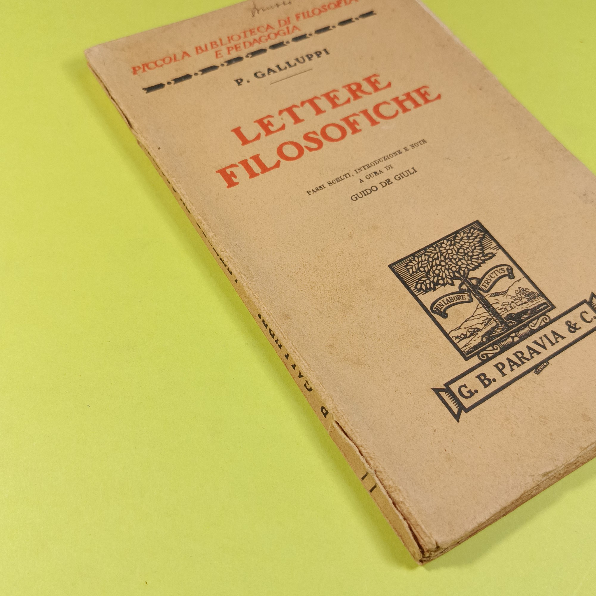 LETTERE FILOSOFICHE - immagine 2