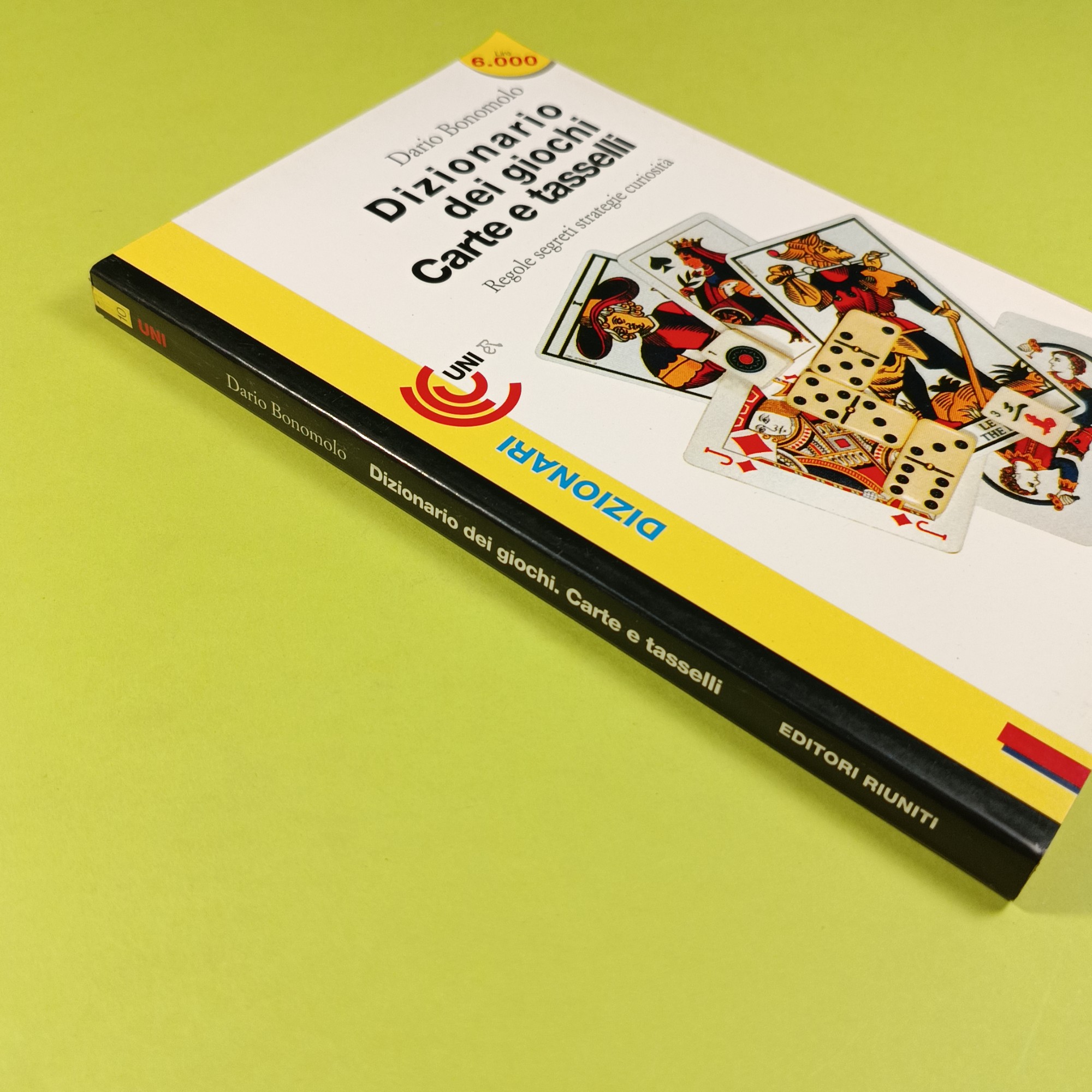 DIZIONARIO DEI GIOCHI CARTE E TASSELLI - immagine 2