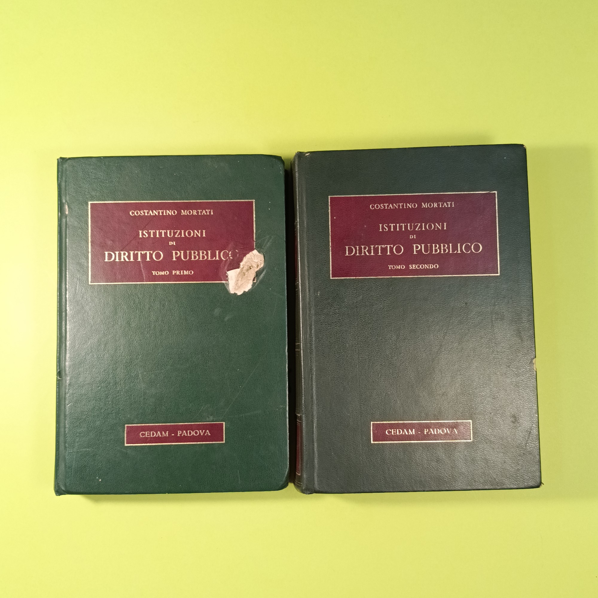 ISTITUZIONI DI DIRITTO PUBBLICO 2 VOLUMI