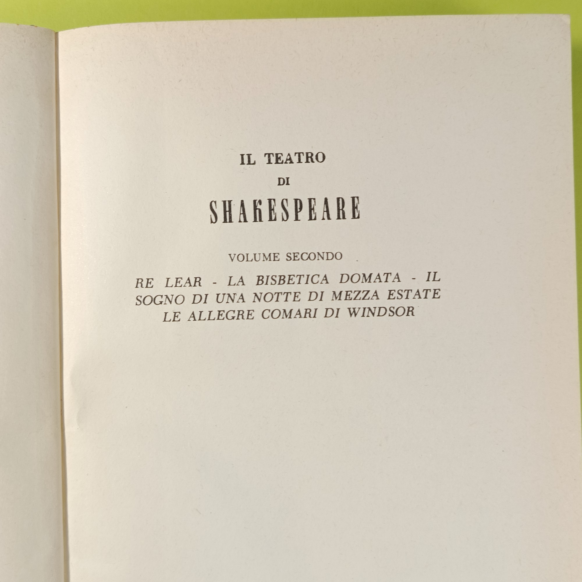 IL TEATRO DI SHAKESPEARE 3 VOLUMI - immagine 5