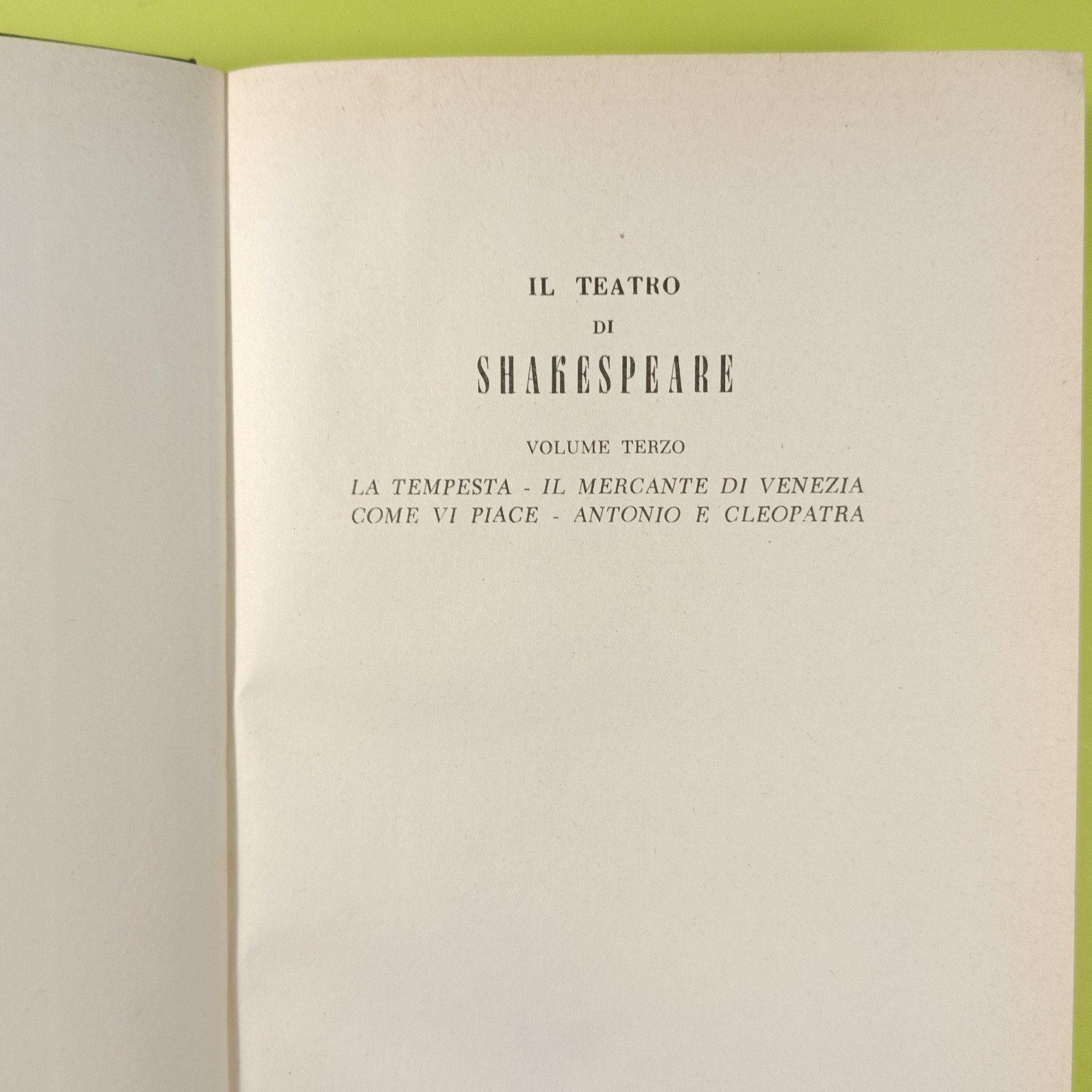 IL TEATRO DI SHAKESPEARE 3 VOLUMI - immagine 6