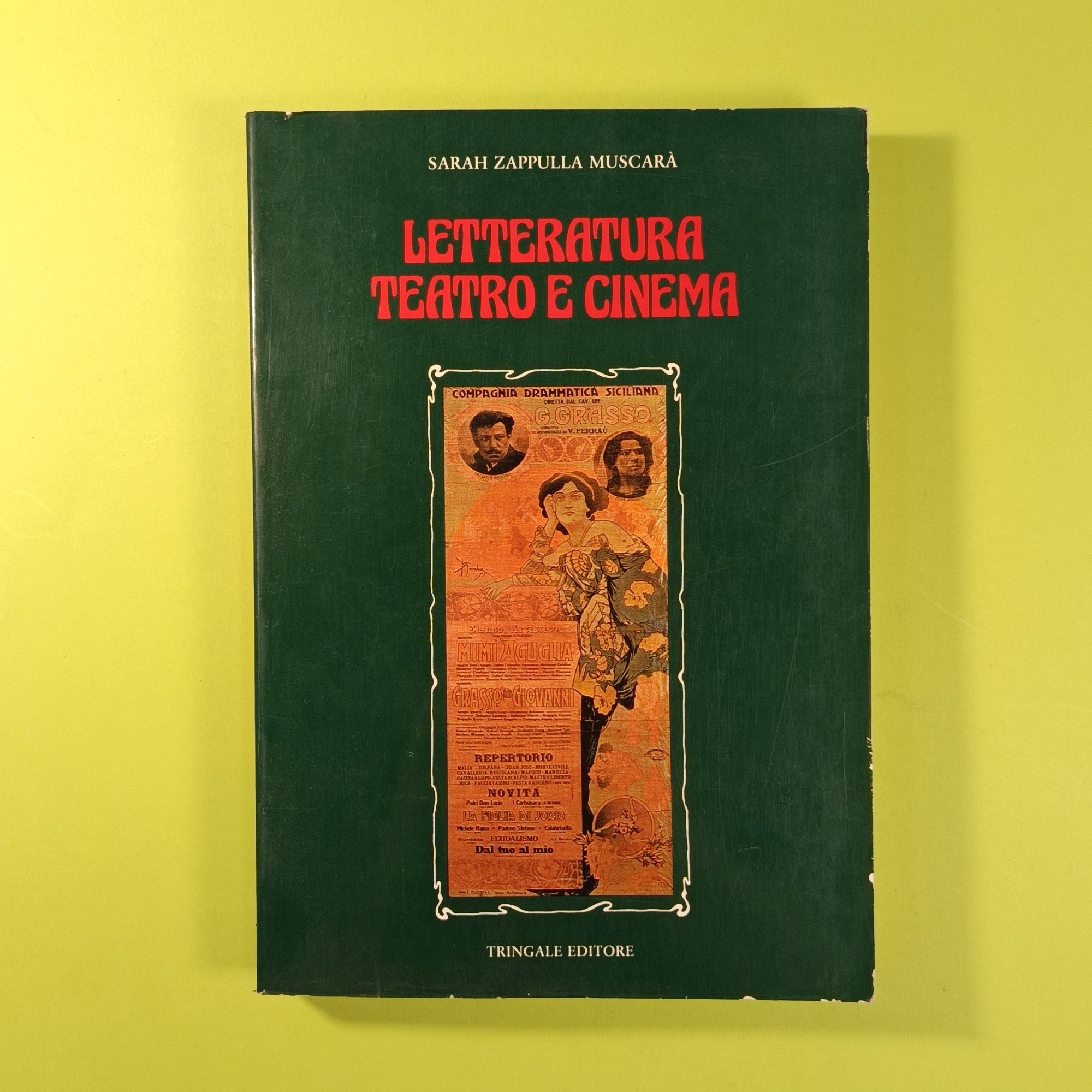 LETTERATURA TEATRO E CINEMA