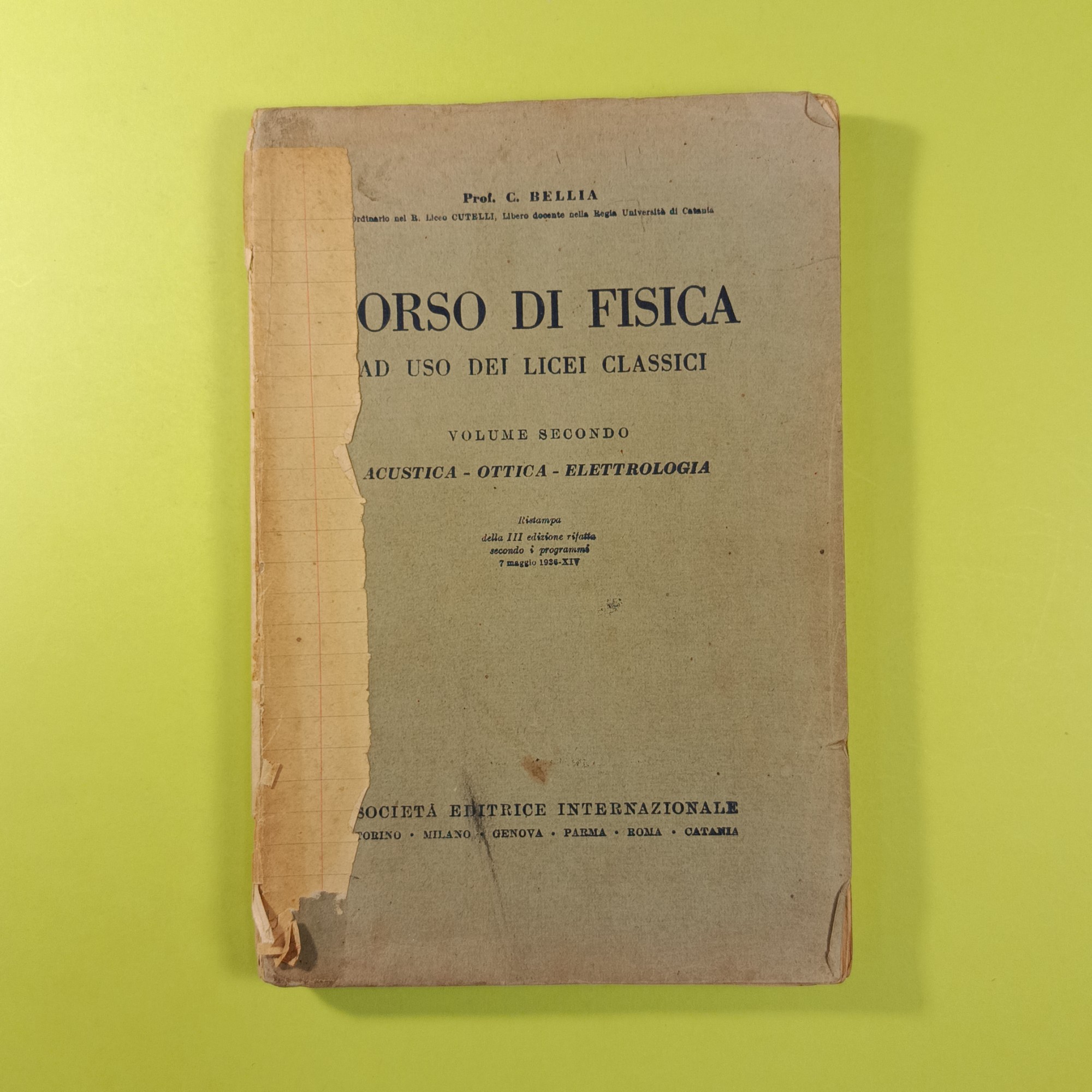 CORSO DI FISICA