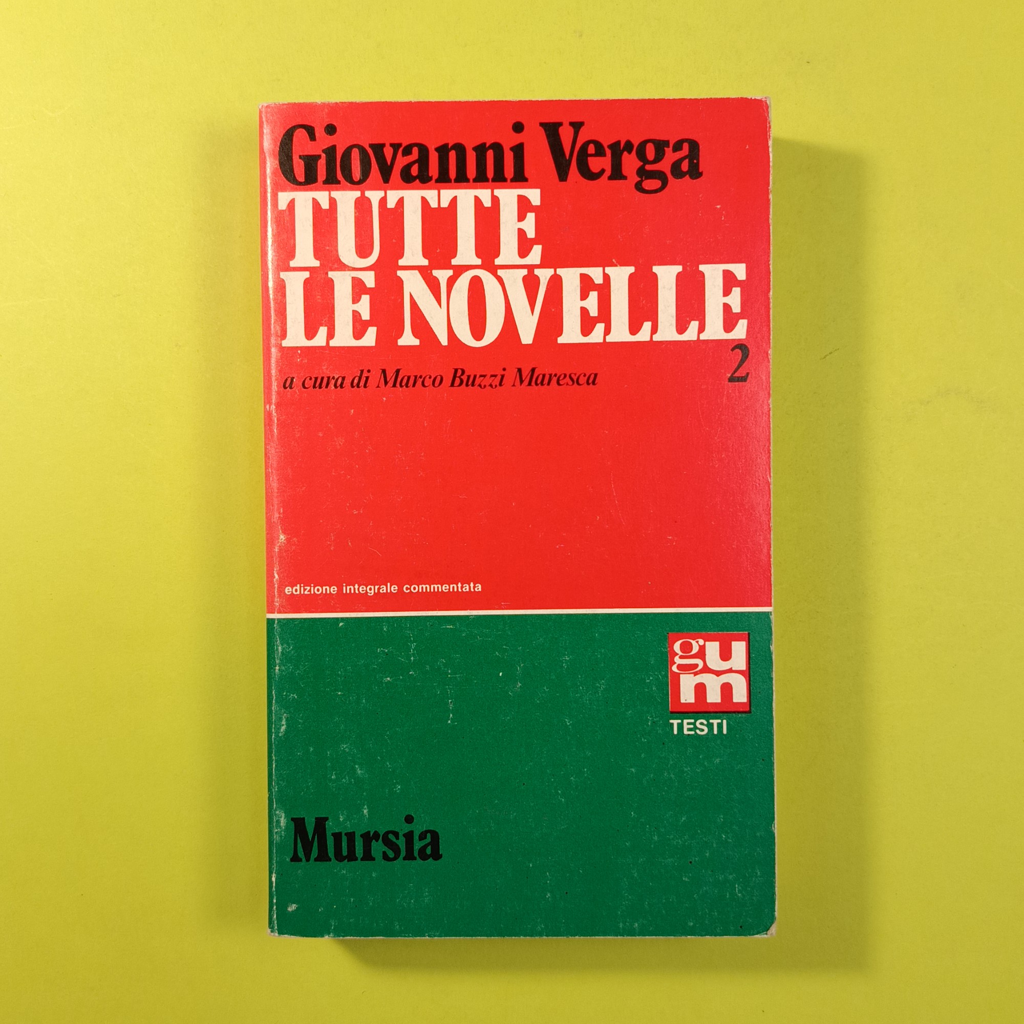 VERGA TUTTE LE NOVELLE