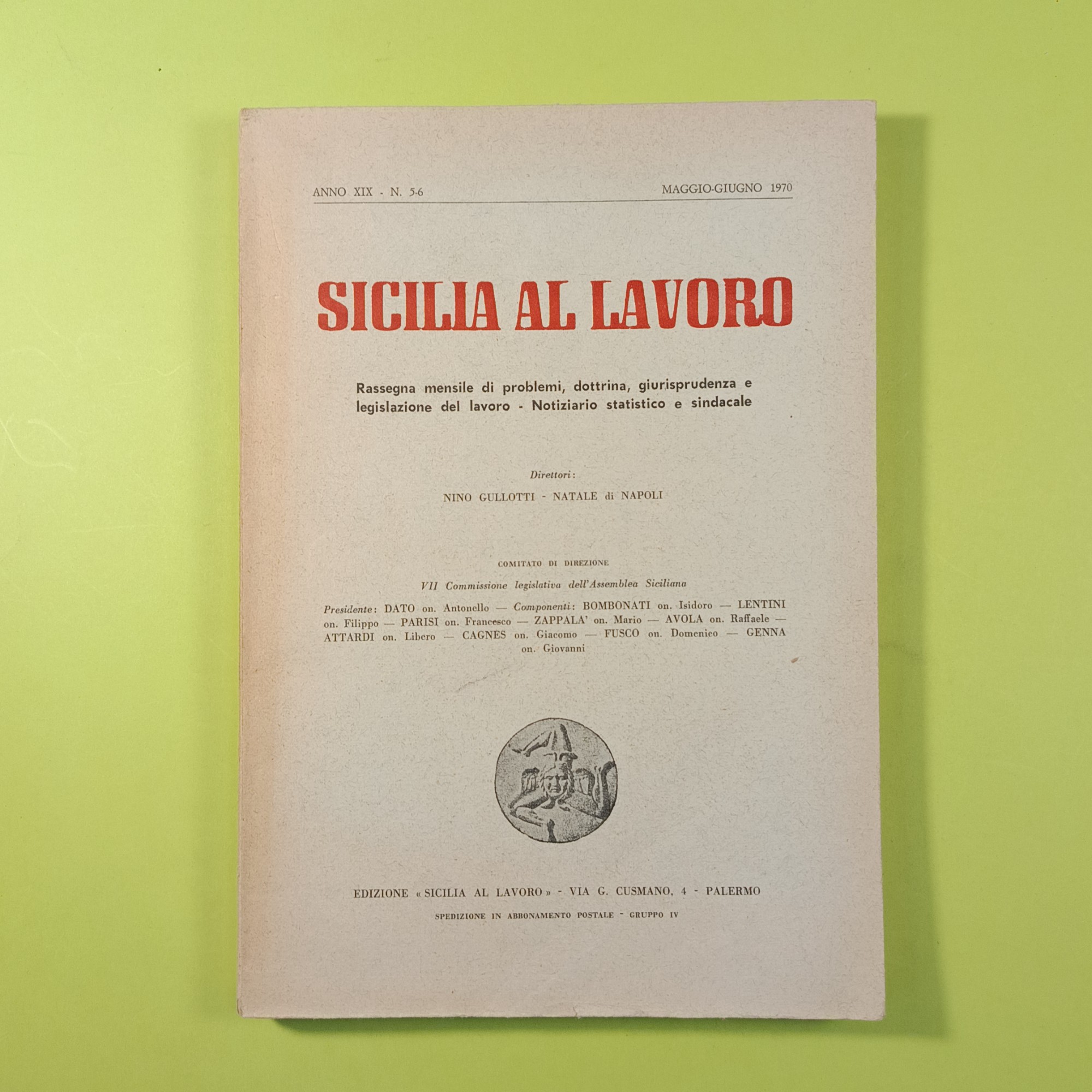 SICILIA AL LAVORO