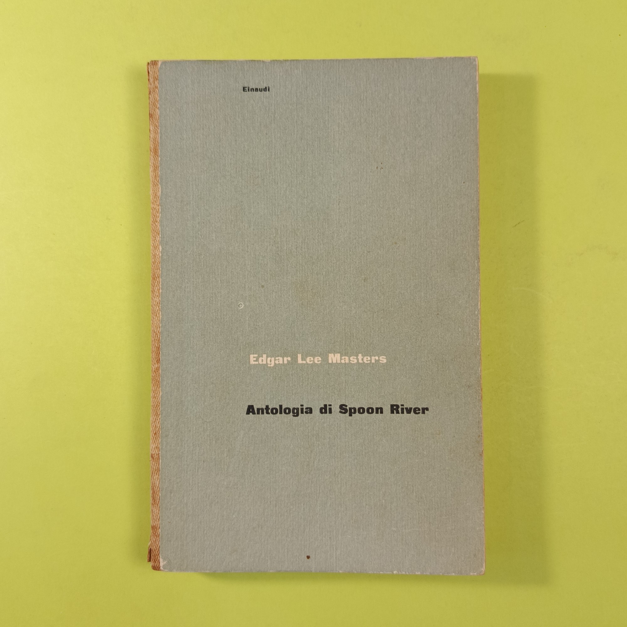 ANTOLOGIA DI SPOON RIVER