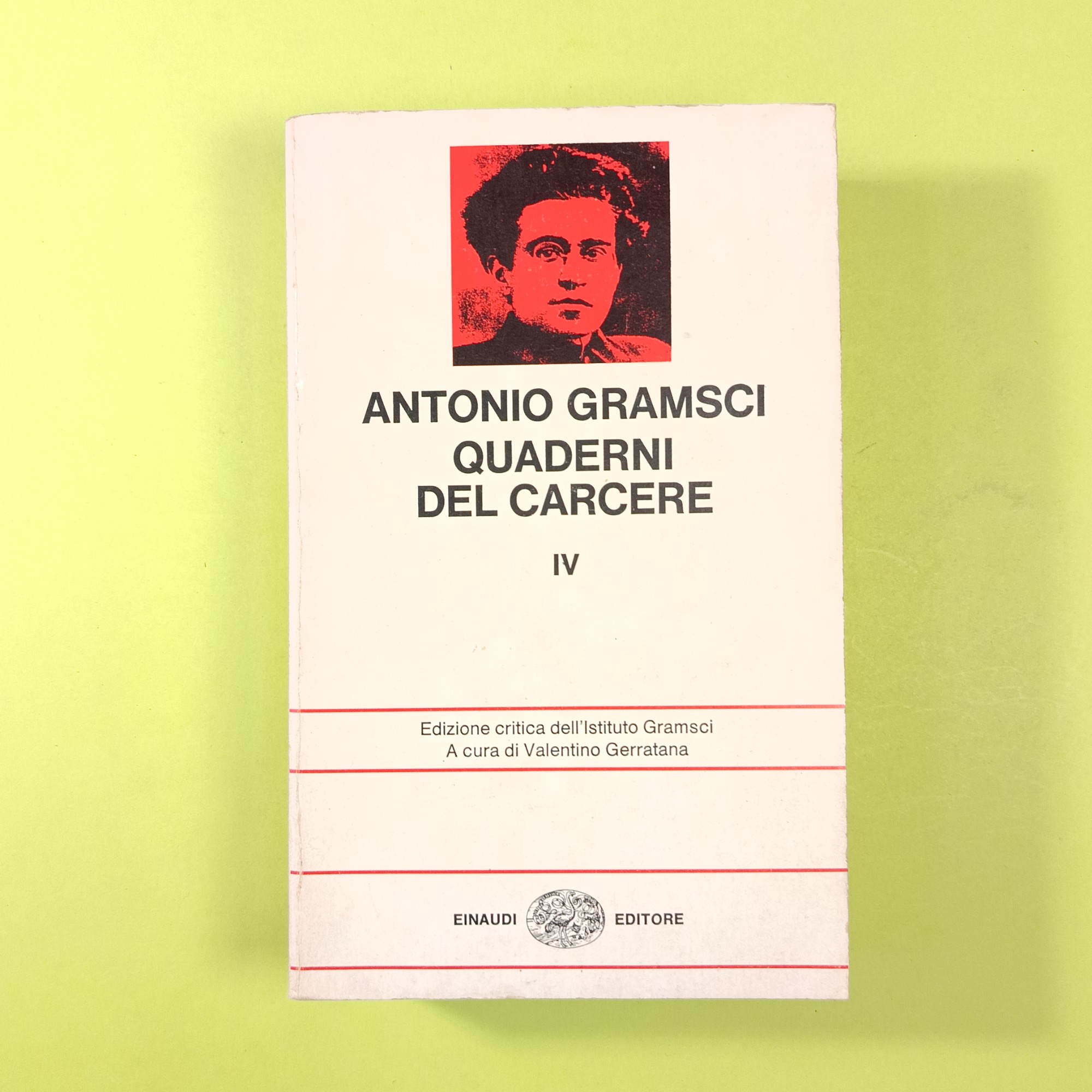 GRAMSCI QUADERNI DEL CARCERE VOL 1 - IV