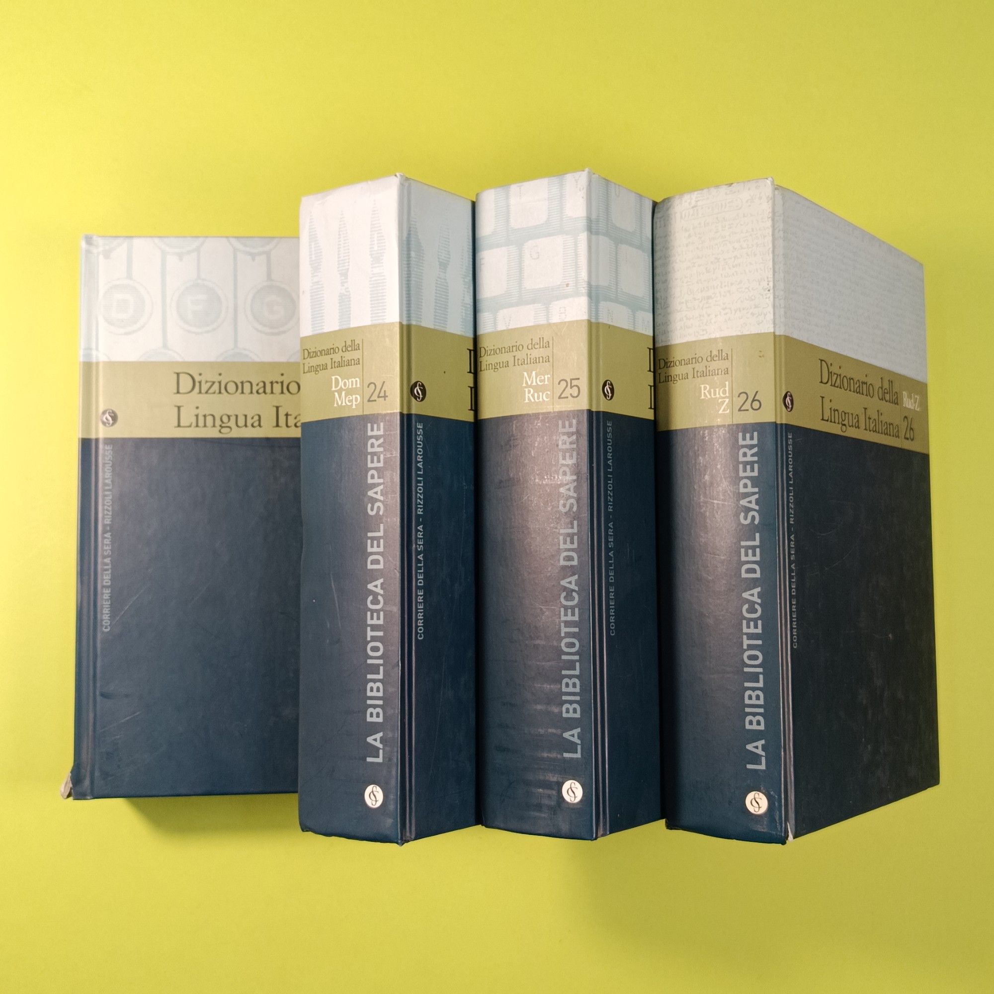 DIZIONARIO DELLA LINGUA ITALIANA A-Z 4 VOLUMI
