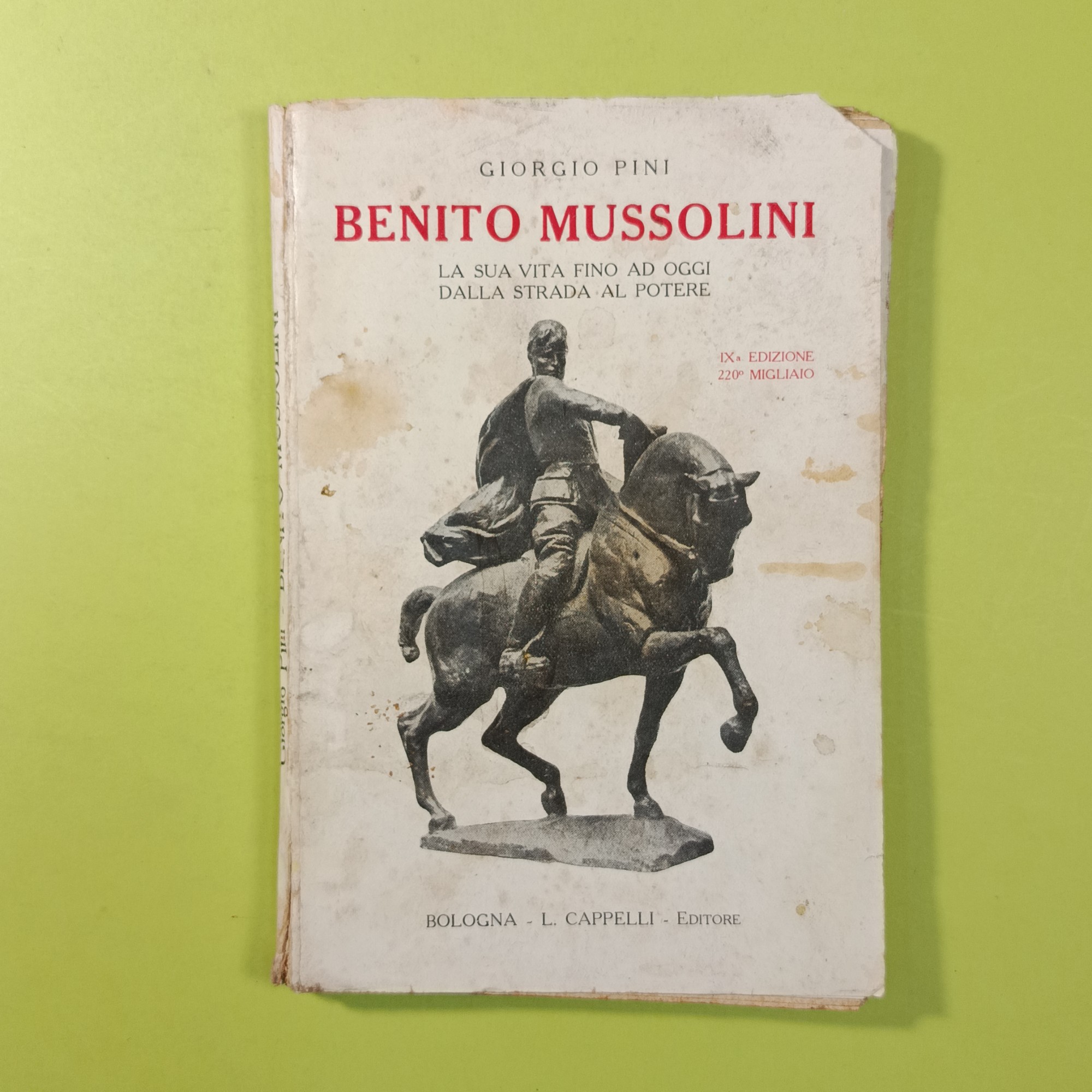 BENITO MUSSOLINI