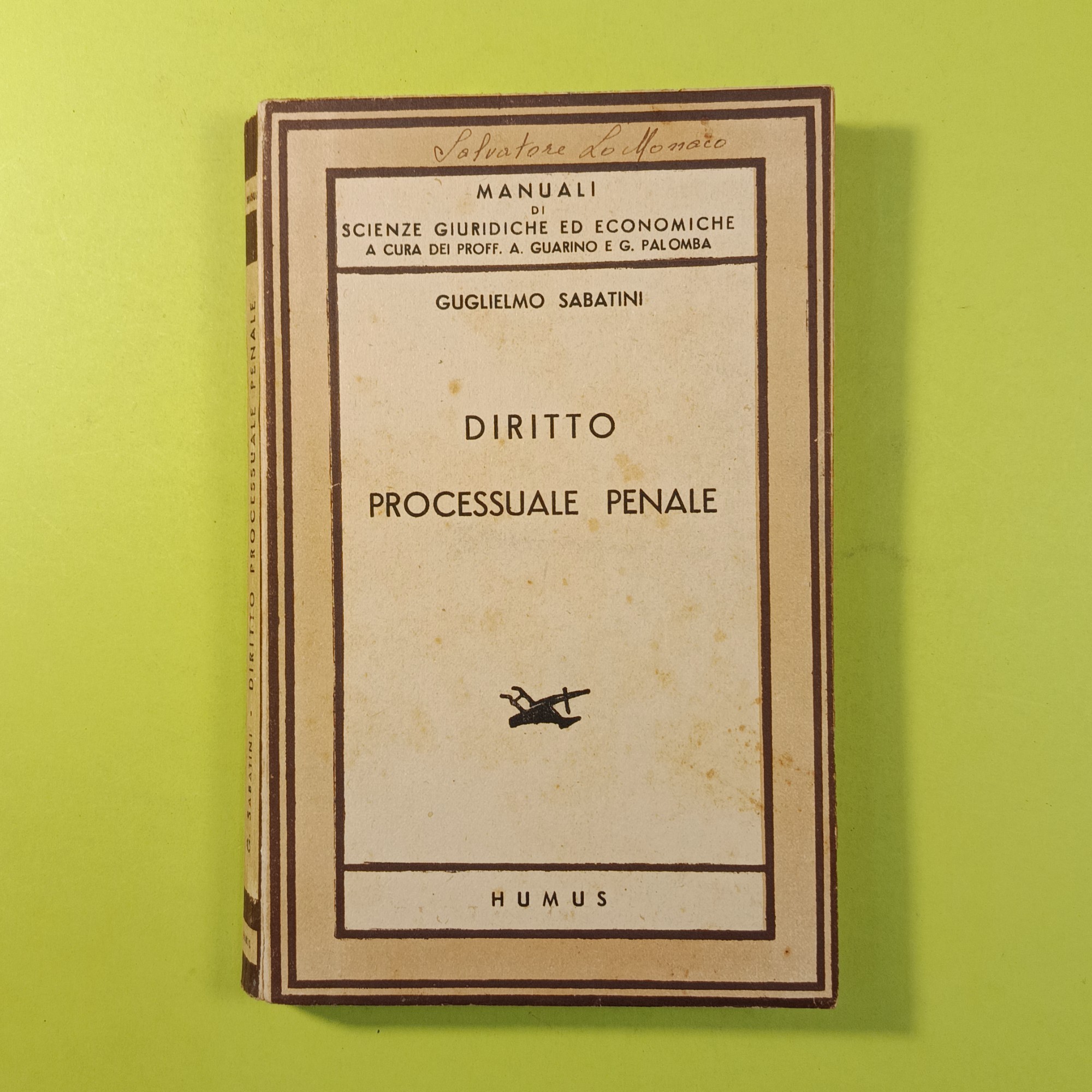 DIRITTO PROCESSUALE PENALE