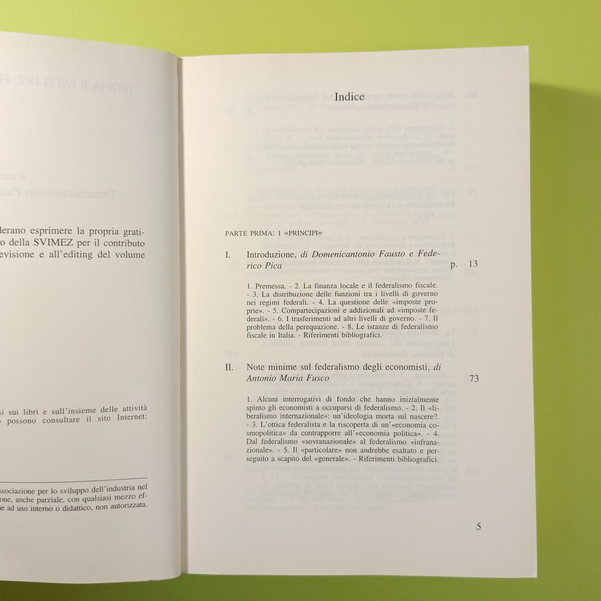 TEORIA E FATTI DEL FEDERALISMO FISCALE - immagine 3