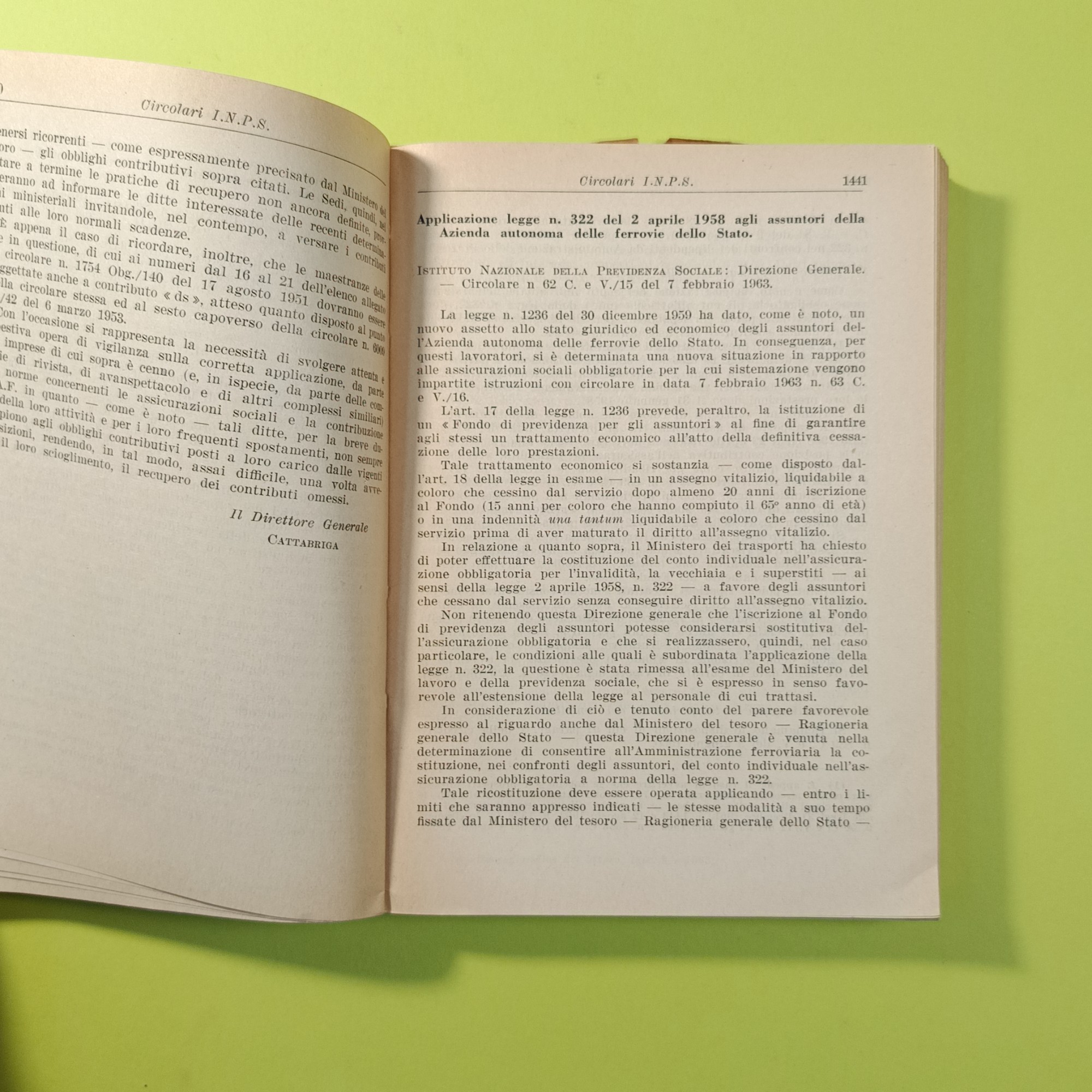 IL MONITORE GIURIDICO DEL LAVORO APRILE 1963 - immagine 2