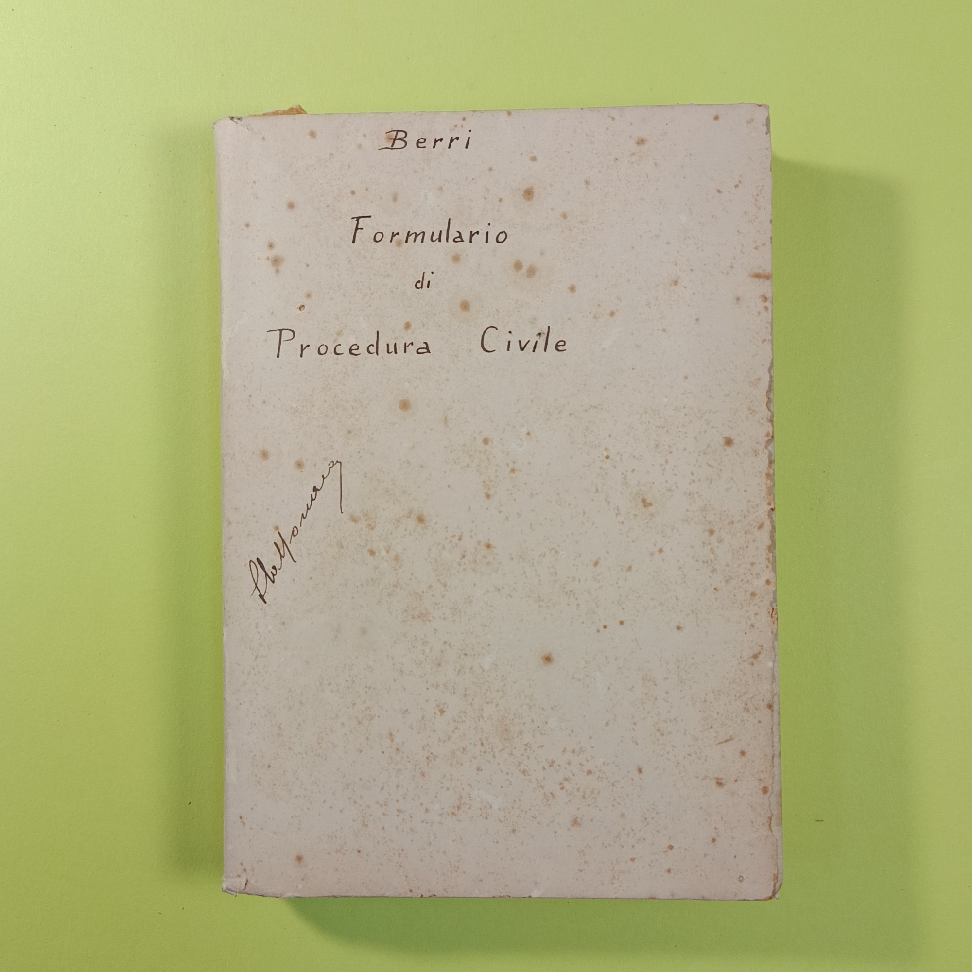 FORMULARIO DELLA PROCEDURA CIVILE - immagine 3