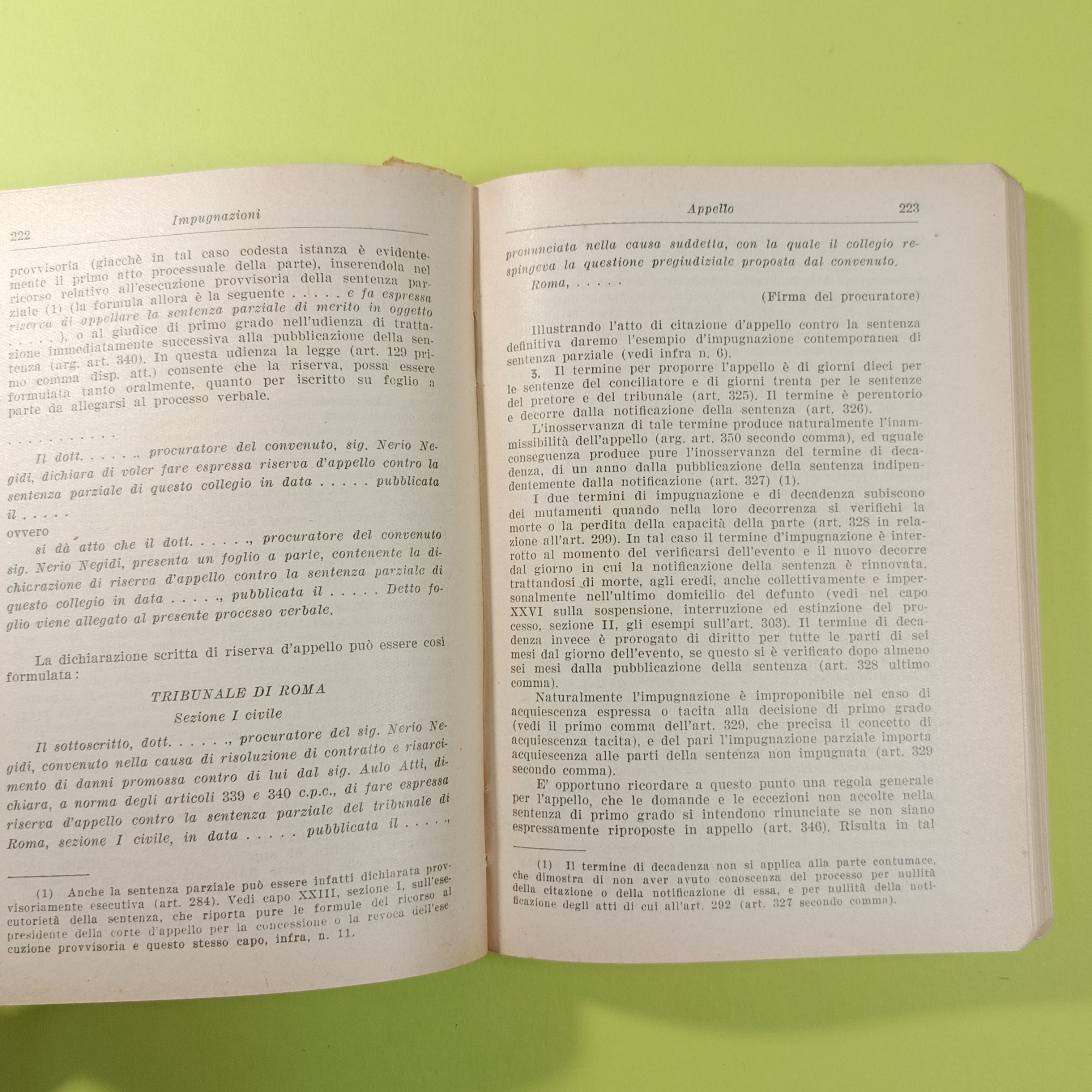 FORMULARIO DELLA PROCEDURA CIVILE - immagine 4