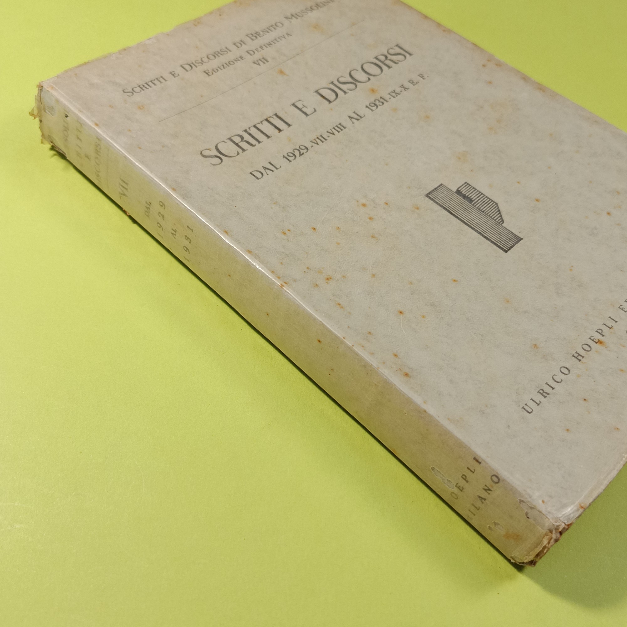 SCRITTI E DISCORSI DAL 1929 AL 1931 - immagine 2