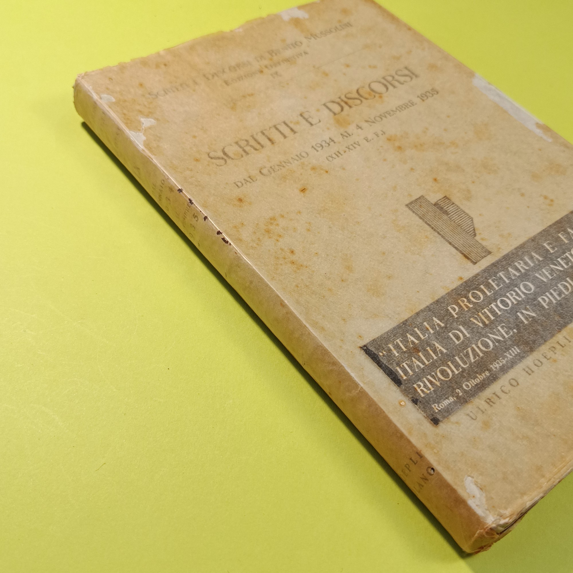 SCRITTI E DISCORSI DAL 1934 AL 1935 - immagine 2
