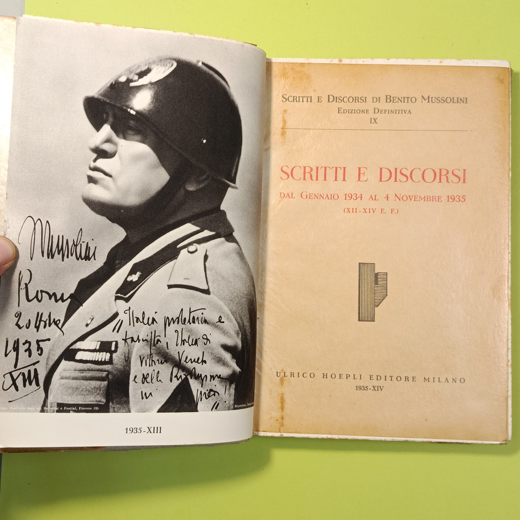 SCRITTI E DISCORSI DAL 1934 AL 1935 - immagine 3