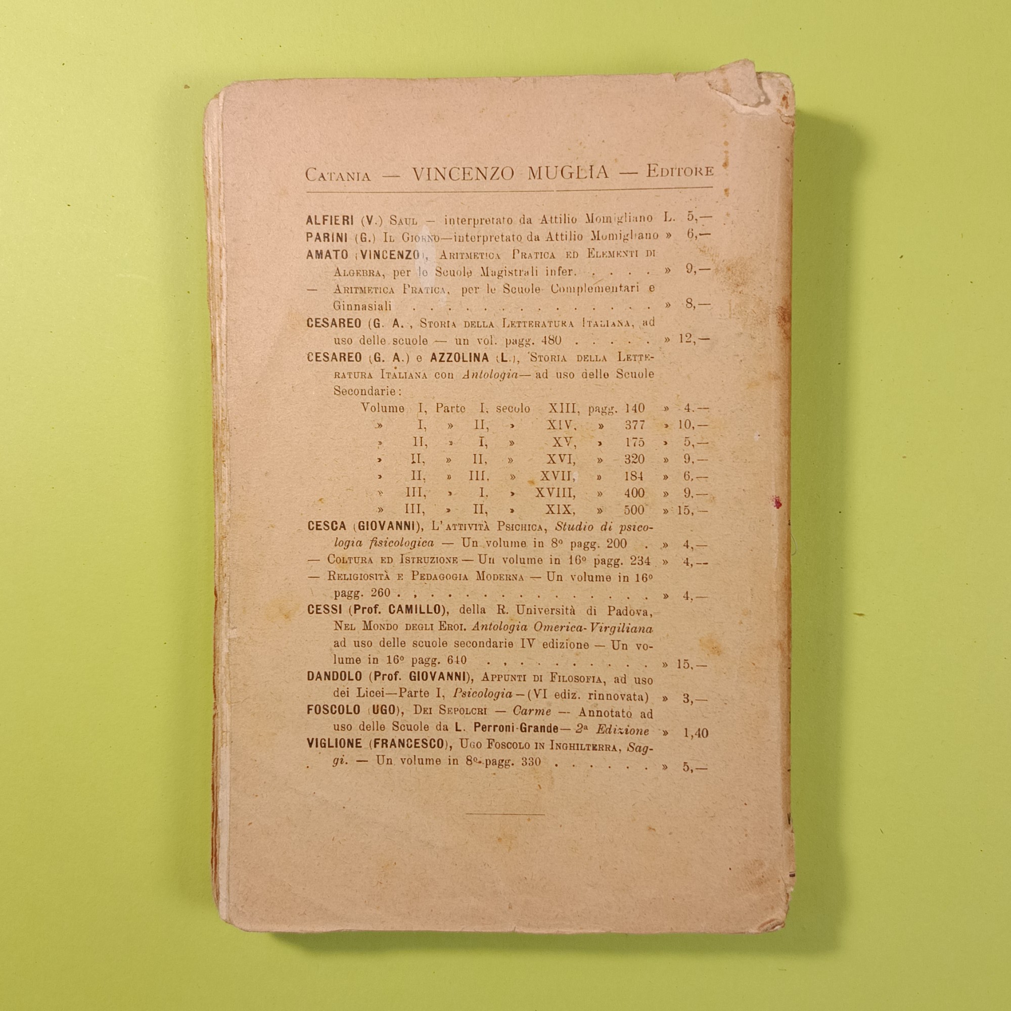 STORIA DELLA LETTERATURA ITALIANA - immagine 4