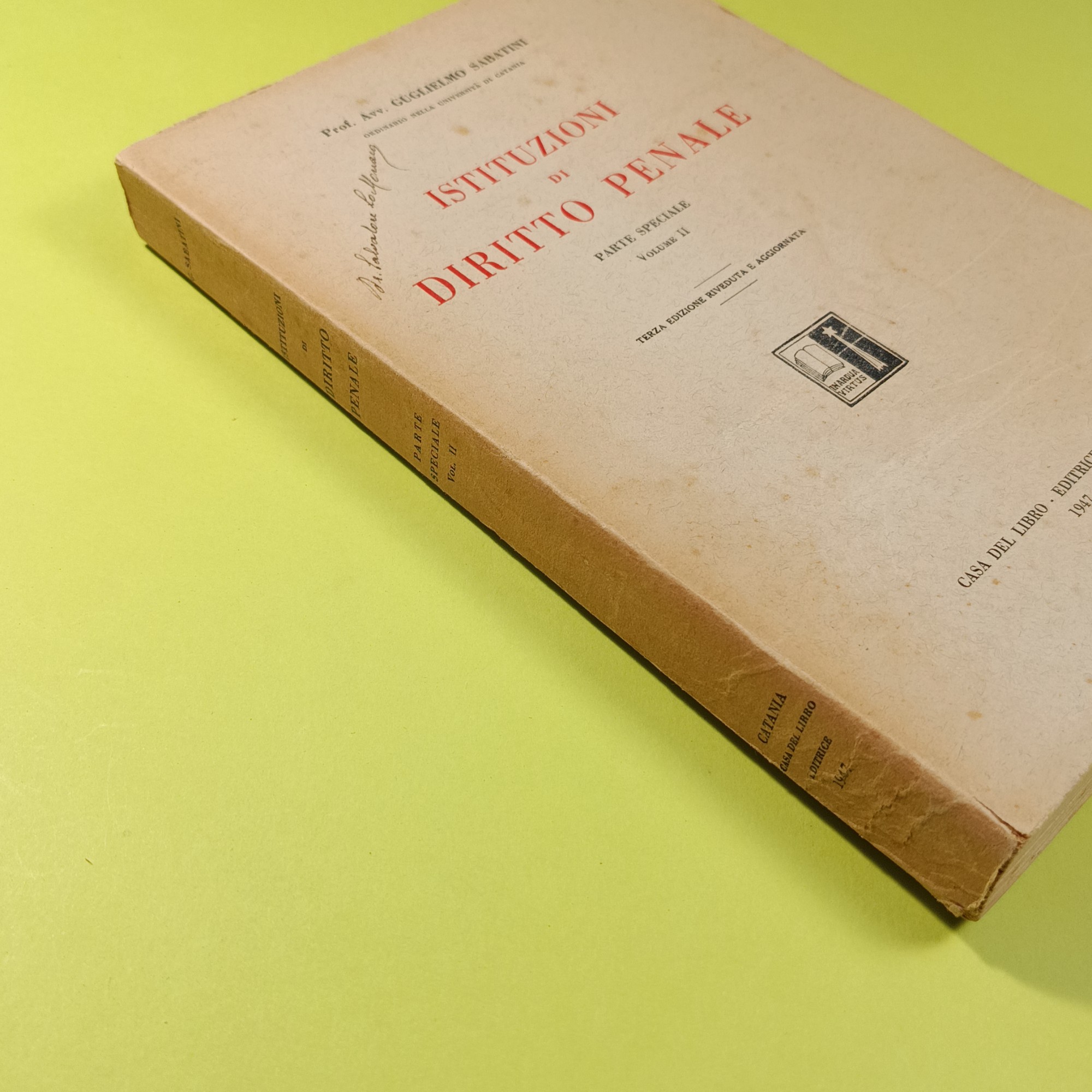 ISTITUZIONI DI DIRITTO PENALE VOL II - immagine 2