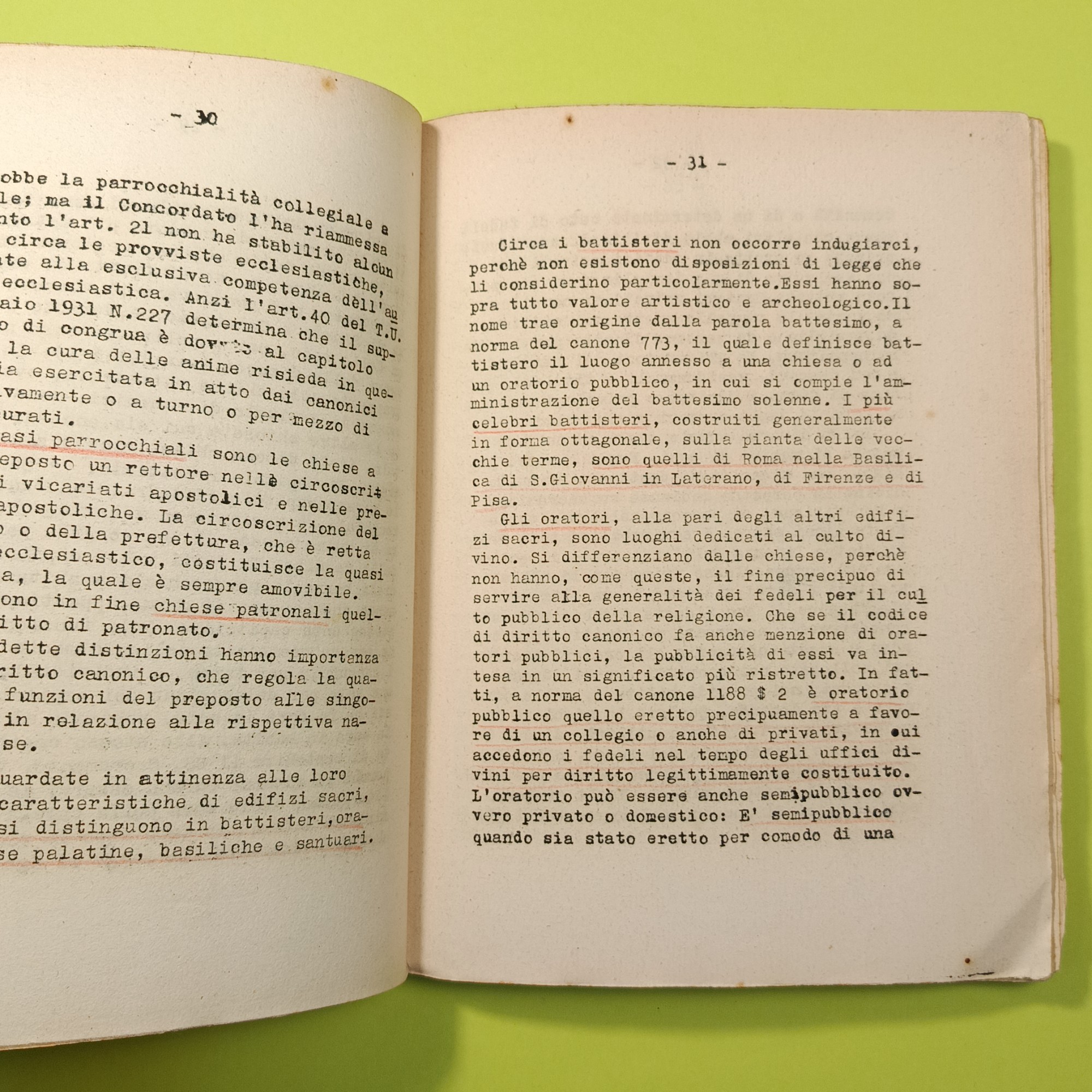 LEZIONI DI DIRITTO ECCLESIASTICO - immagine 3