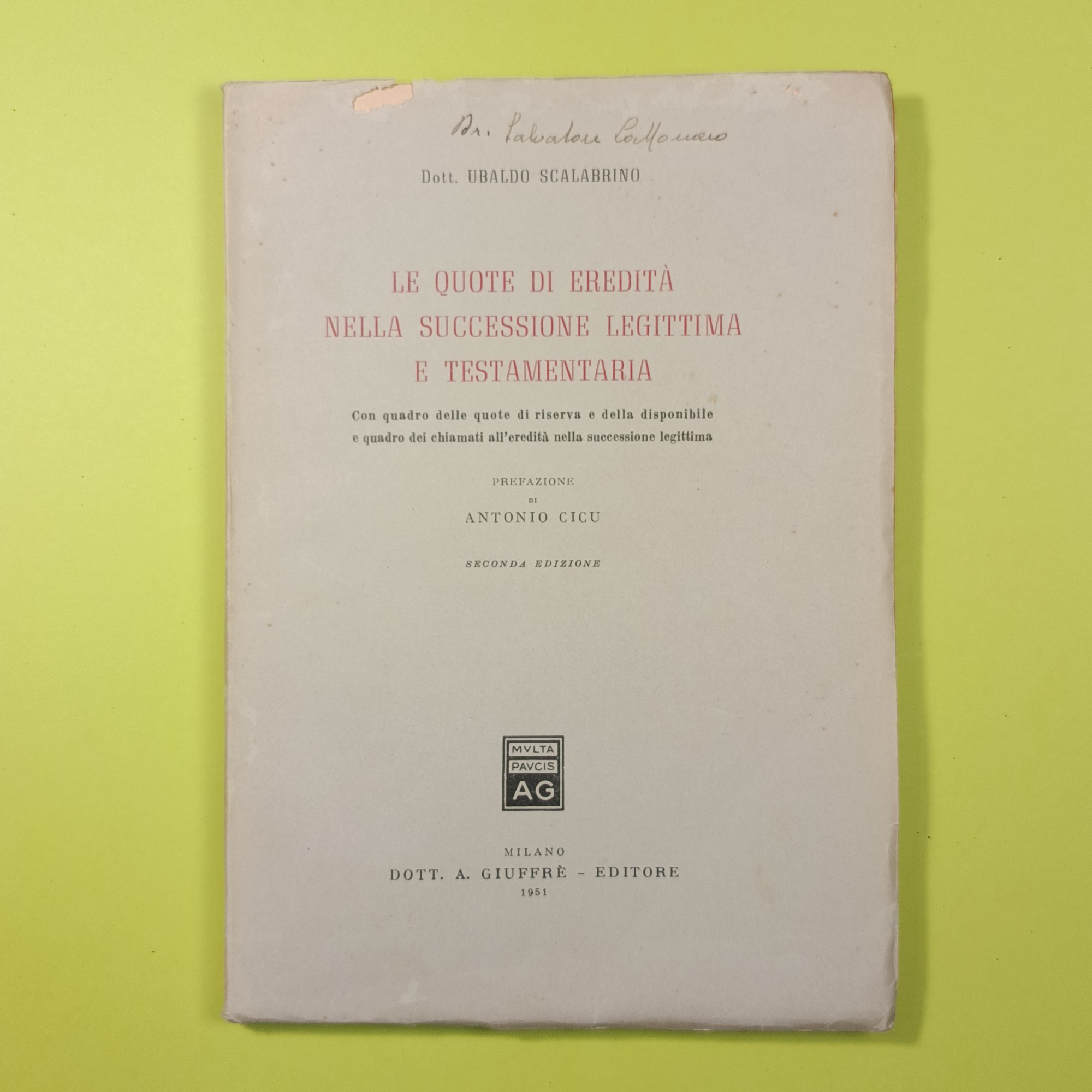 LE QUOTE DI EREDITÀ NELLA SUCCESSIONE LEGITTIMA E TESTAMENTARIA