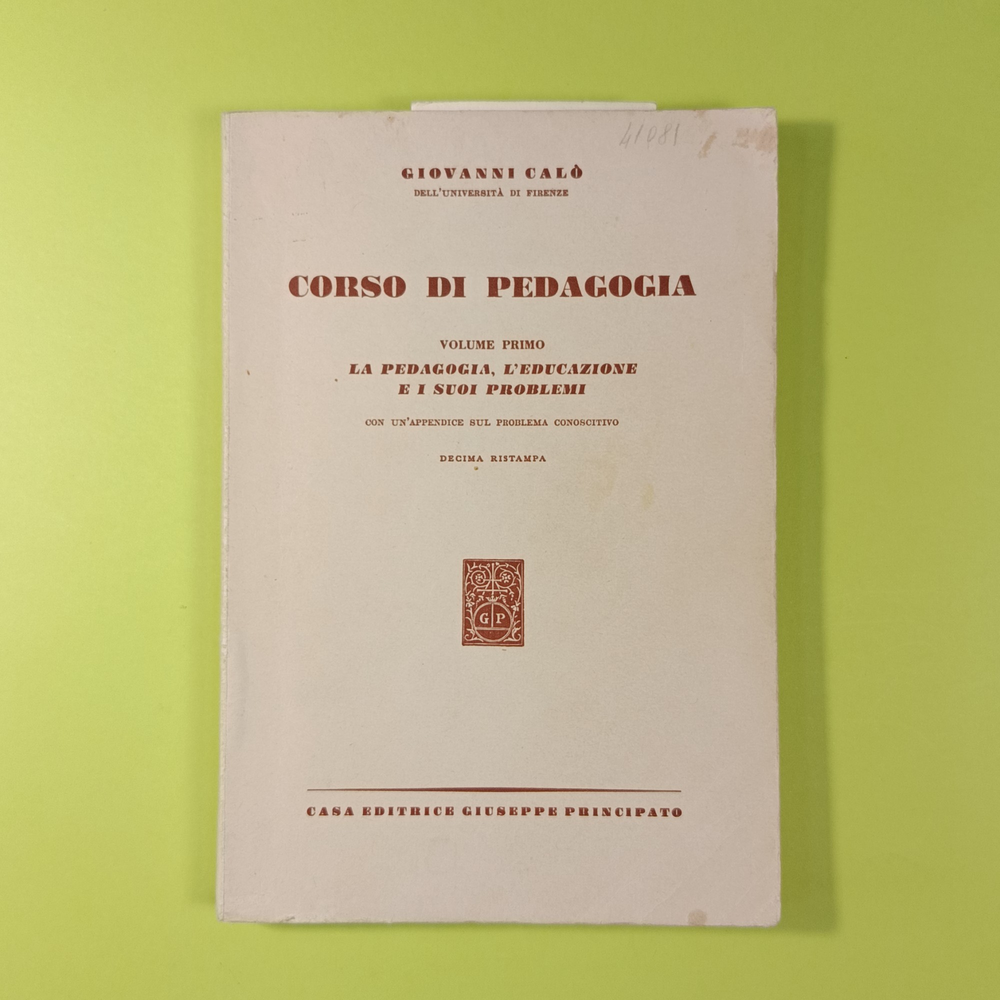 CORSO DI PEDAGOGIA 3 VOLUMI - immagine 3