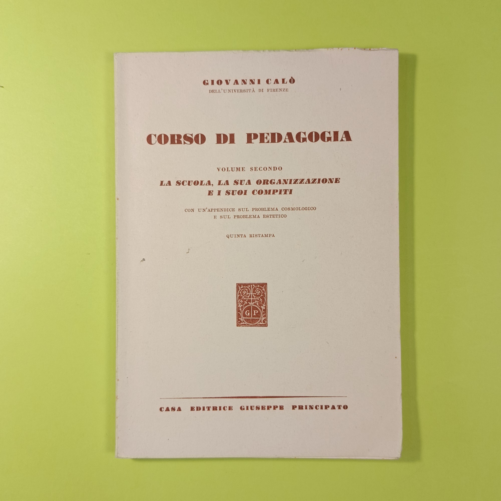 CORSO DI PEDAGOGIA 3 VOLUMI - immagine 5