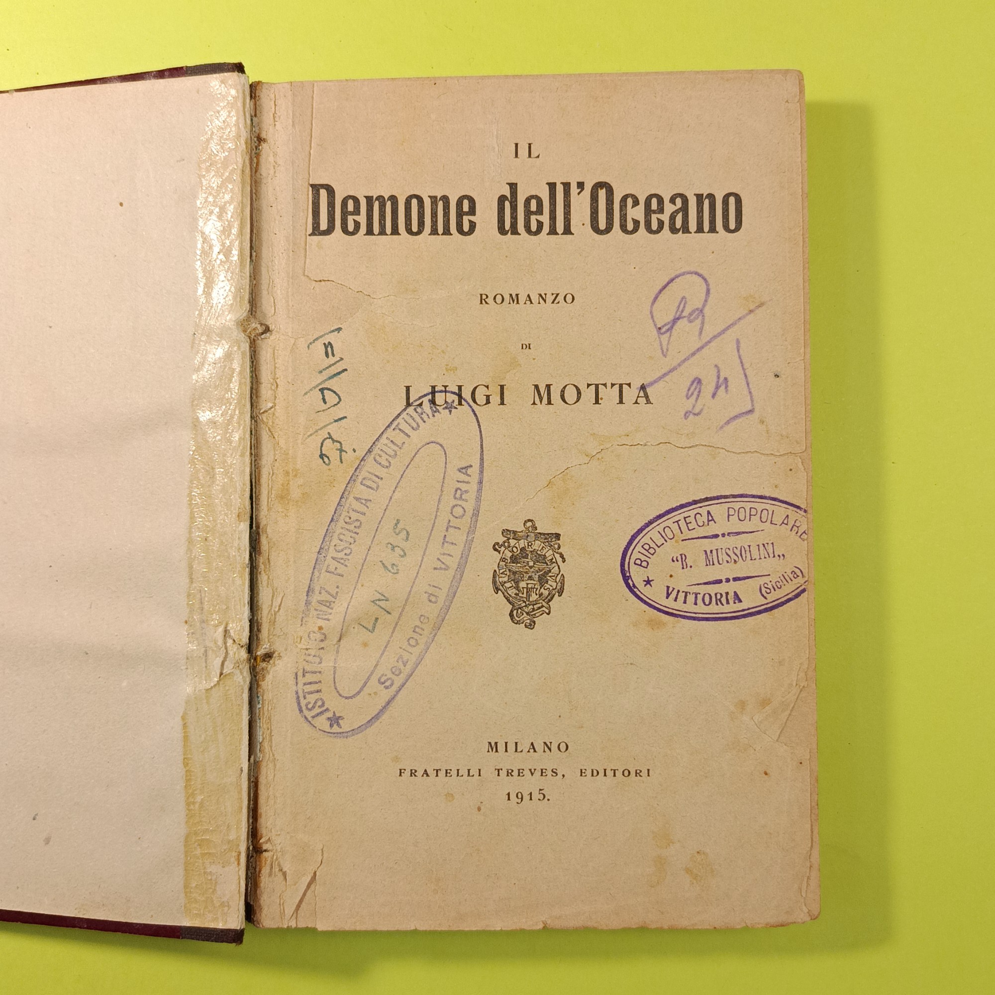 IL DEMONE DELL'OCEANO