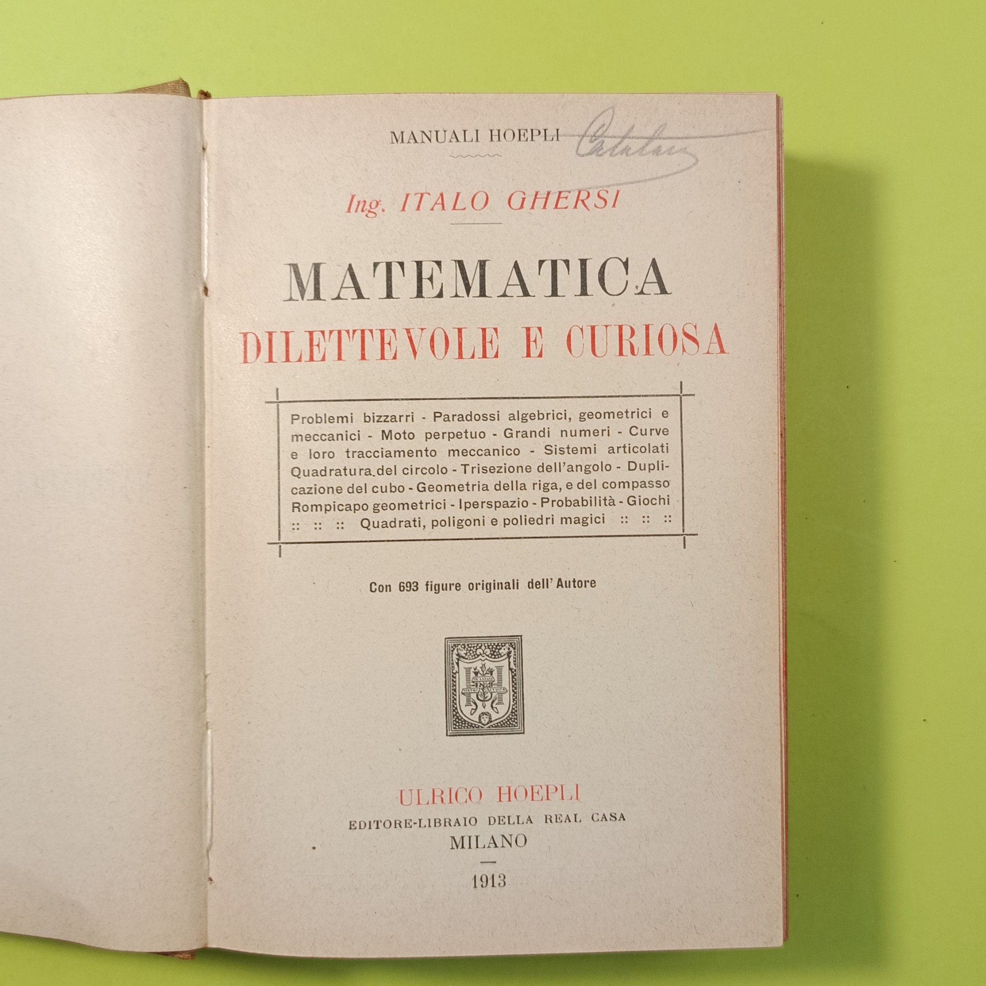 MATEMATICA DILETTEVOLE E CURIOSA - immagine 3