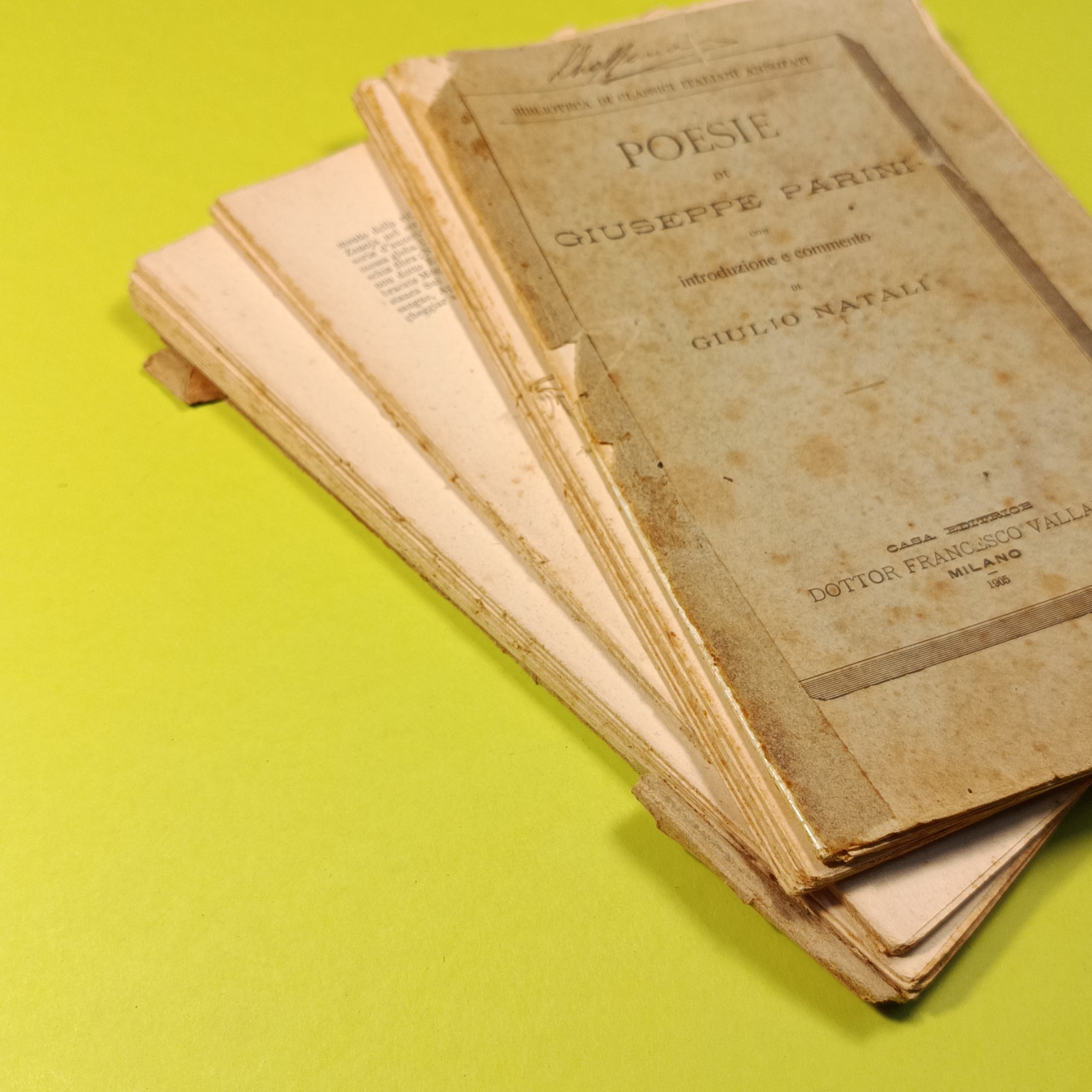 POESIE DI GIUSEPPE PARINI - immagine 3