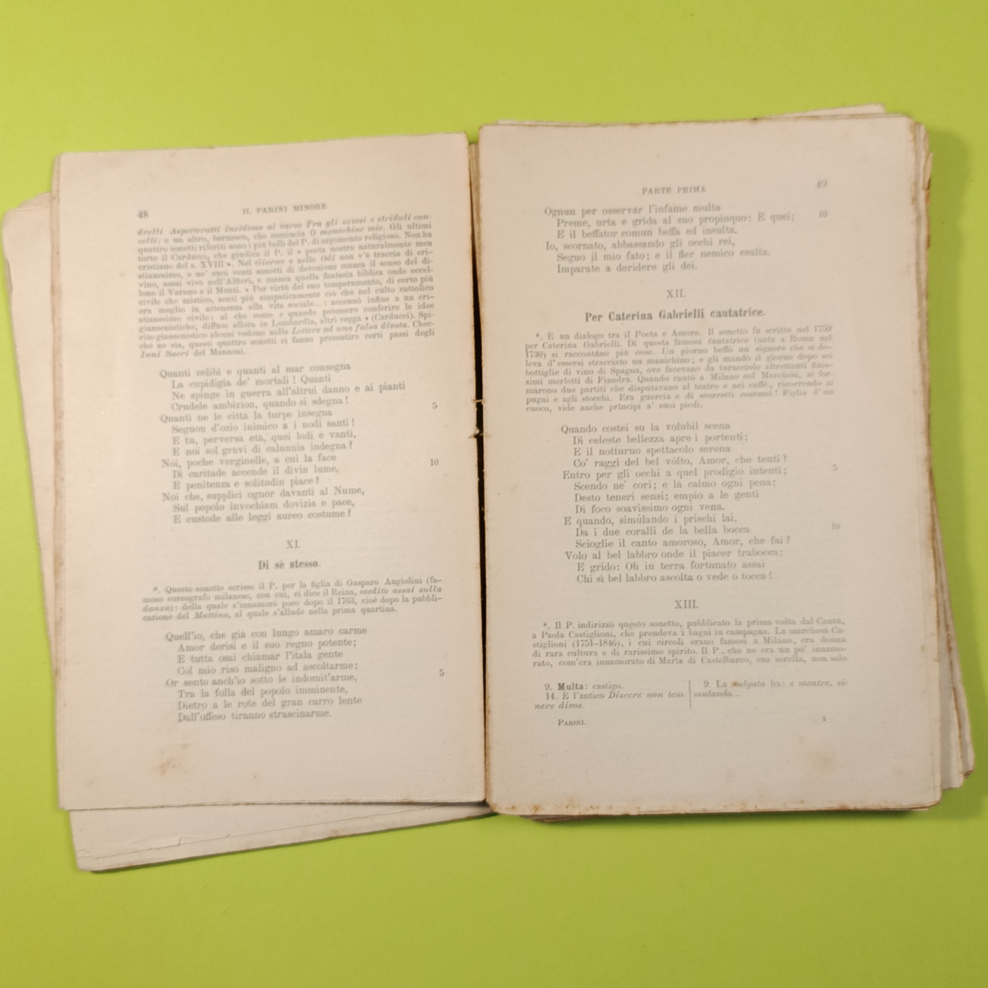 POESIE DI GIUSEPPE PARINI - immagine 4