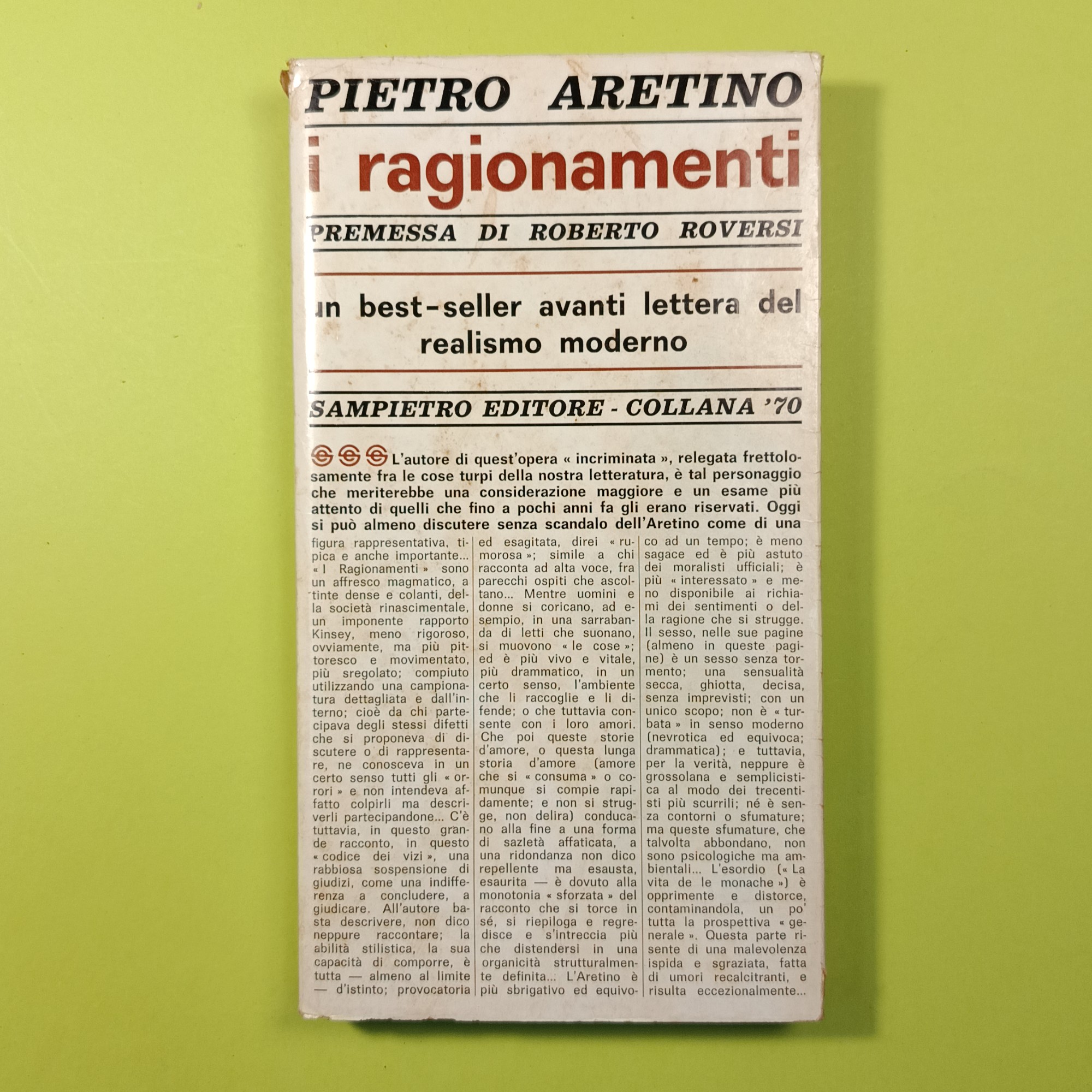 I RAGIONAMENTI