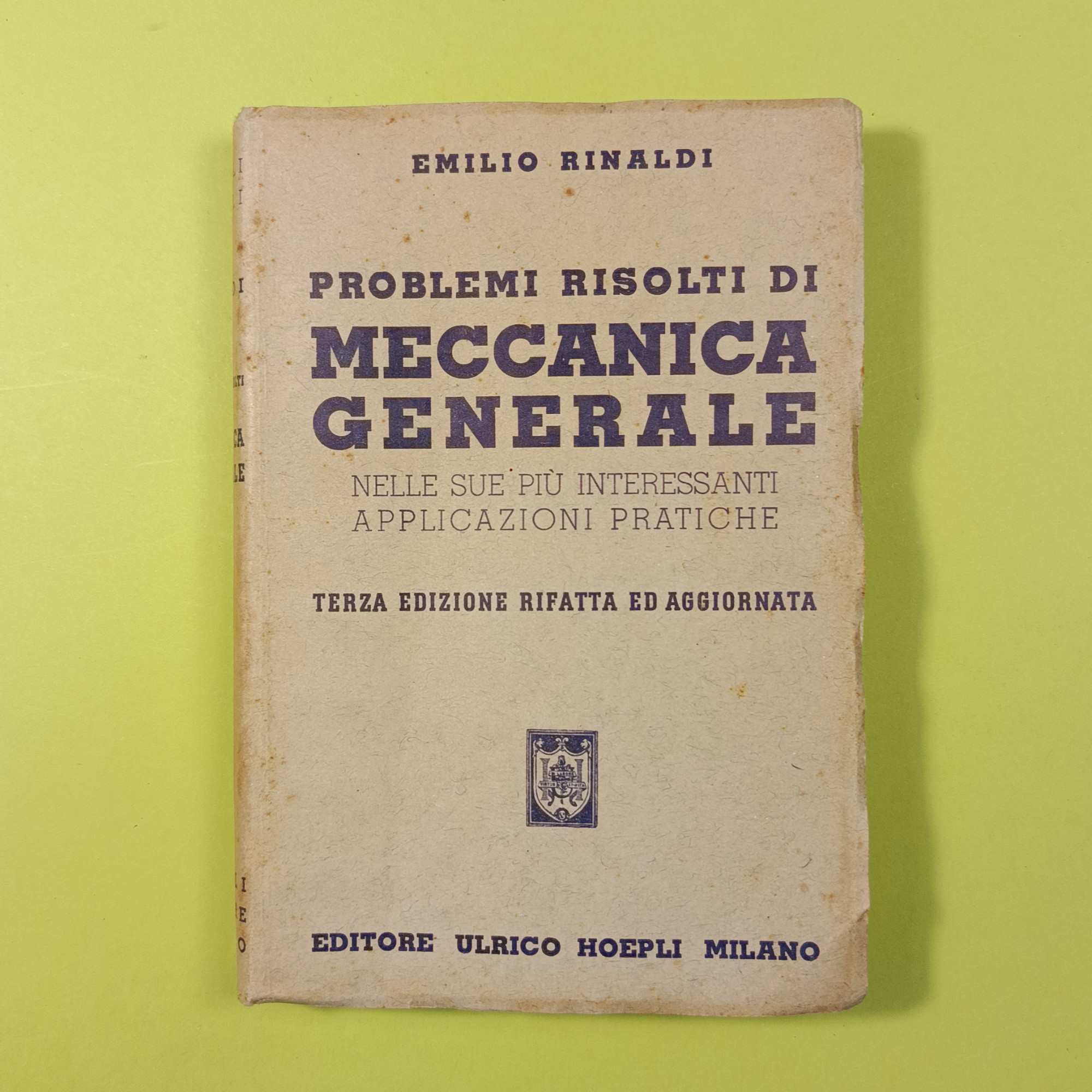 PROBLEMI RISOLTI DI MECCANICA GENERALE