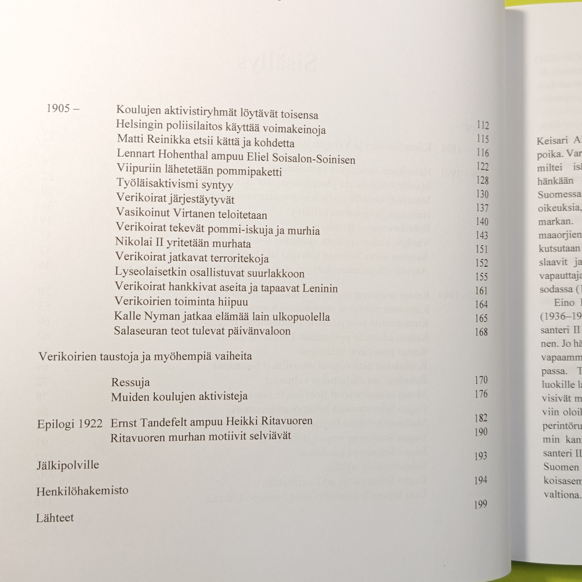 RESSUJA, VERIKOIRIA JA ATTENTAATTOREITA - immagine 4