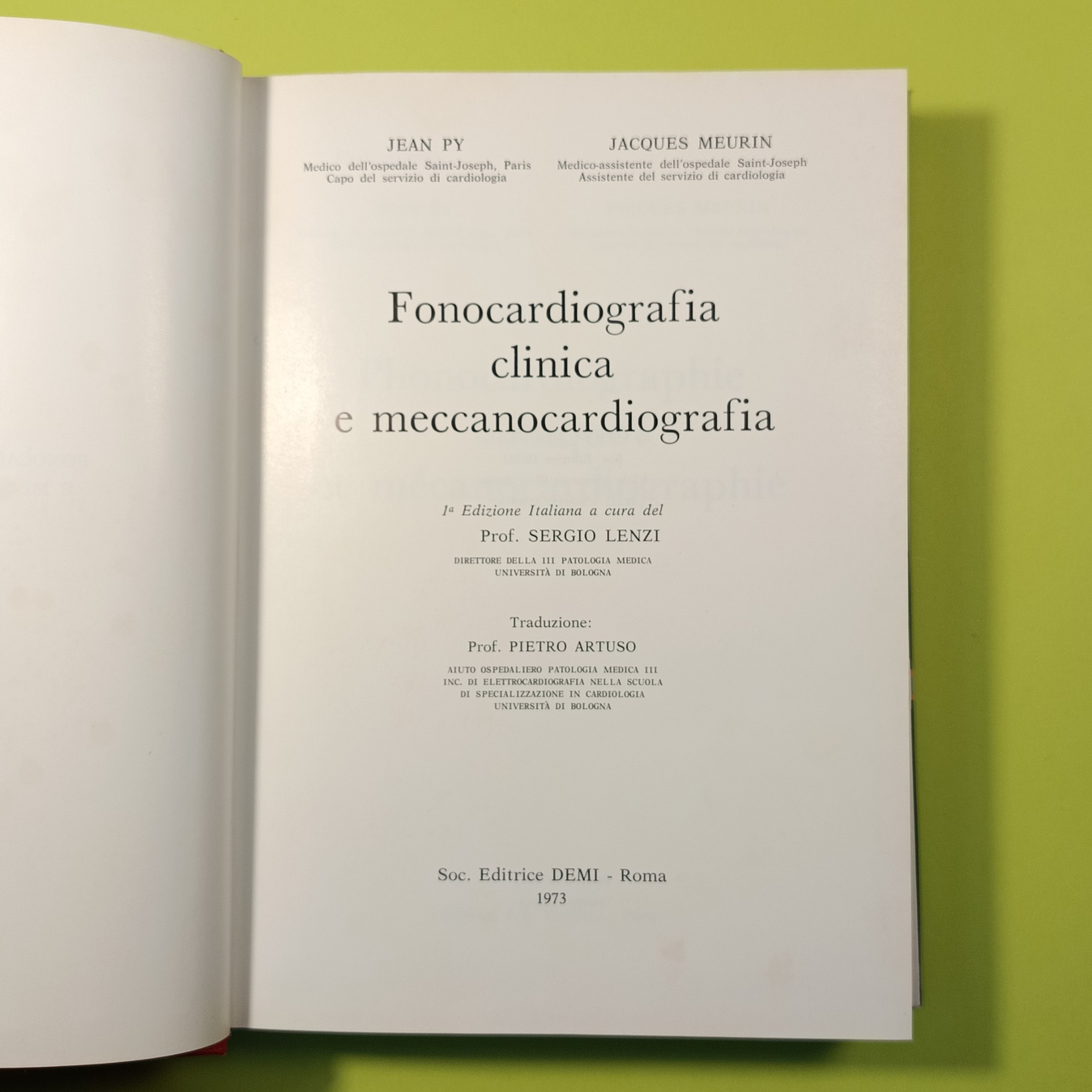 FONOCARDIOGRAFIA CLINICA E MECCANOCARDIOGRAFIA - immagine 3