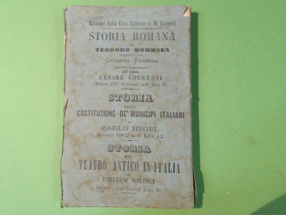 STORIA POPOLARE D'ITALIA VOL IV ZINI GUIGONI 1869 - immagine 3