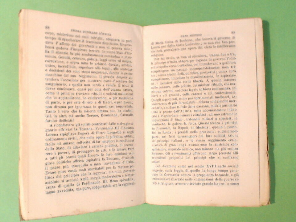 STORIA POPOLARE D'ITALIA VOL IV ZINI GUIGONI 1869 - immagine 6