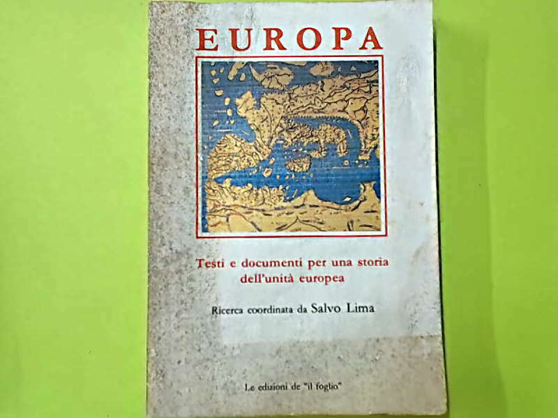 EUROPA LIMA EDIZIONI DEL FOGLIO 1987