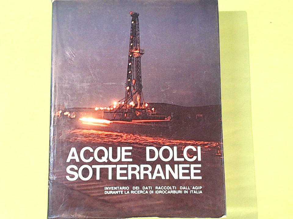 ACQUE DOLCI E SOTTERRANEE AGIP ENI