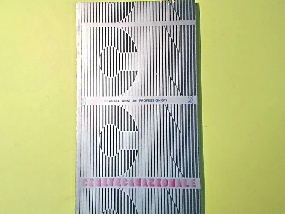 FRANCIA ANNI 30 PROFESSIONISTI CINETECA NAZIONALE