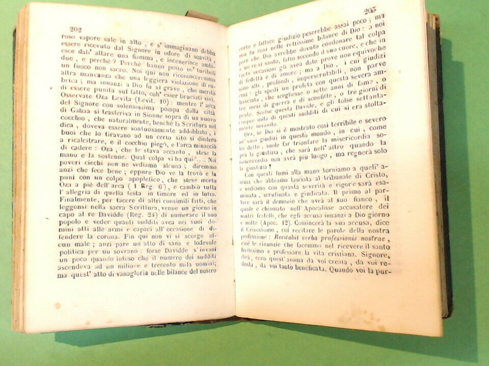 SERIE DI MEDITAZIONI PREDICHE E ISTRUZIONI TOMO I BIAMONTI 1855 - immagine 6