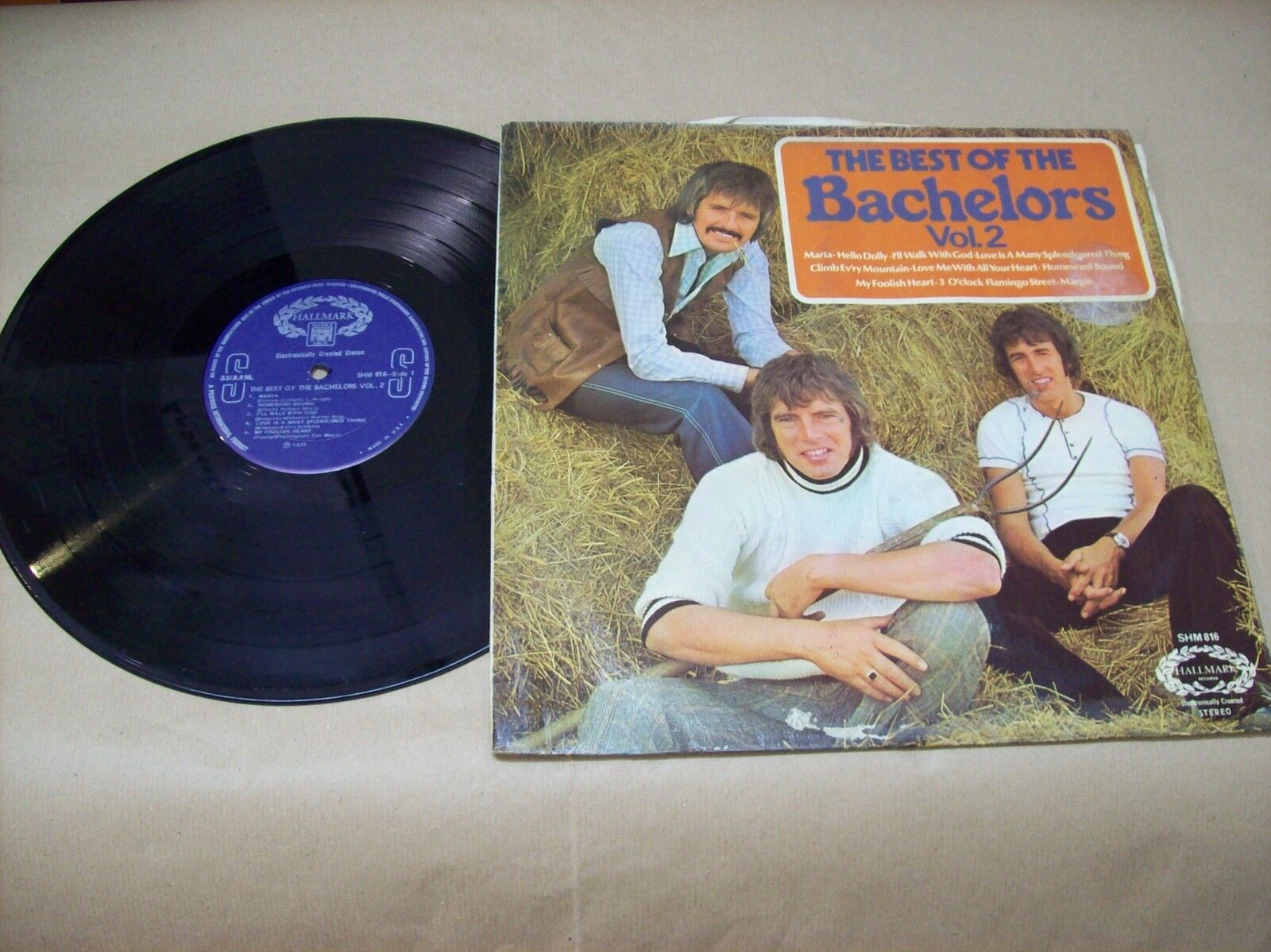 THE BACHELORS THE BEST OF THE BACHELORS VOL 2 HALLMARK SHM 816 33 GIRI 1973