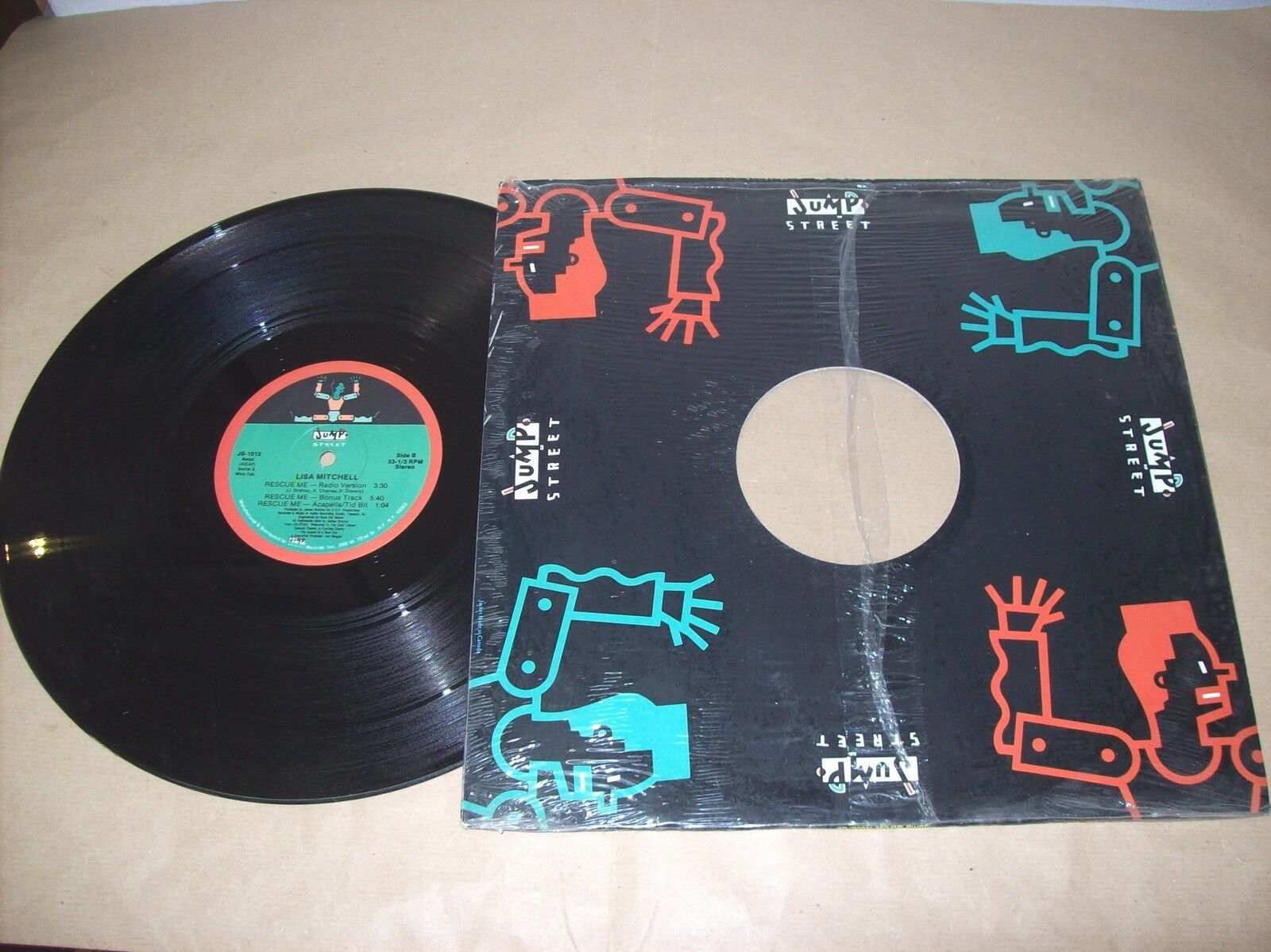 LISA MITCHELL RESCUE ME JUMP STRET JS 1013 33 GIRI 1987